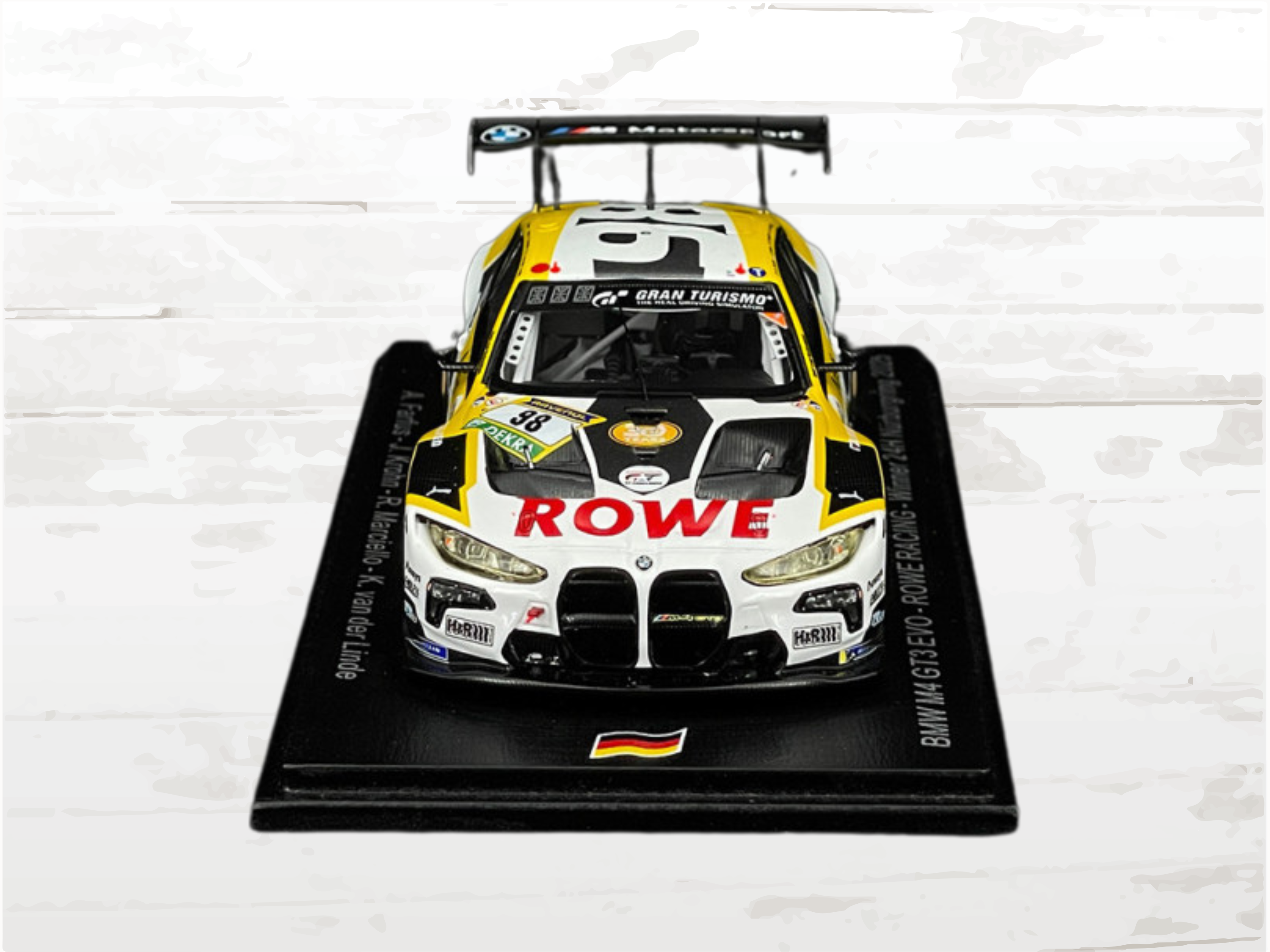 BMW Scale Model M4 GT3 Evo #98 Winner Nürburgring 24h 2025 | 1:4