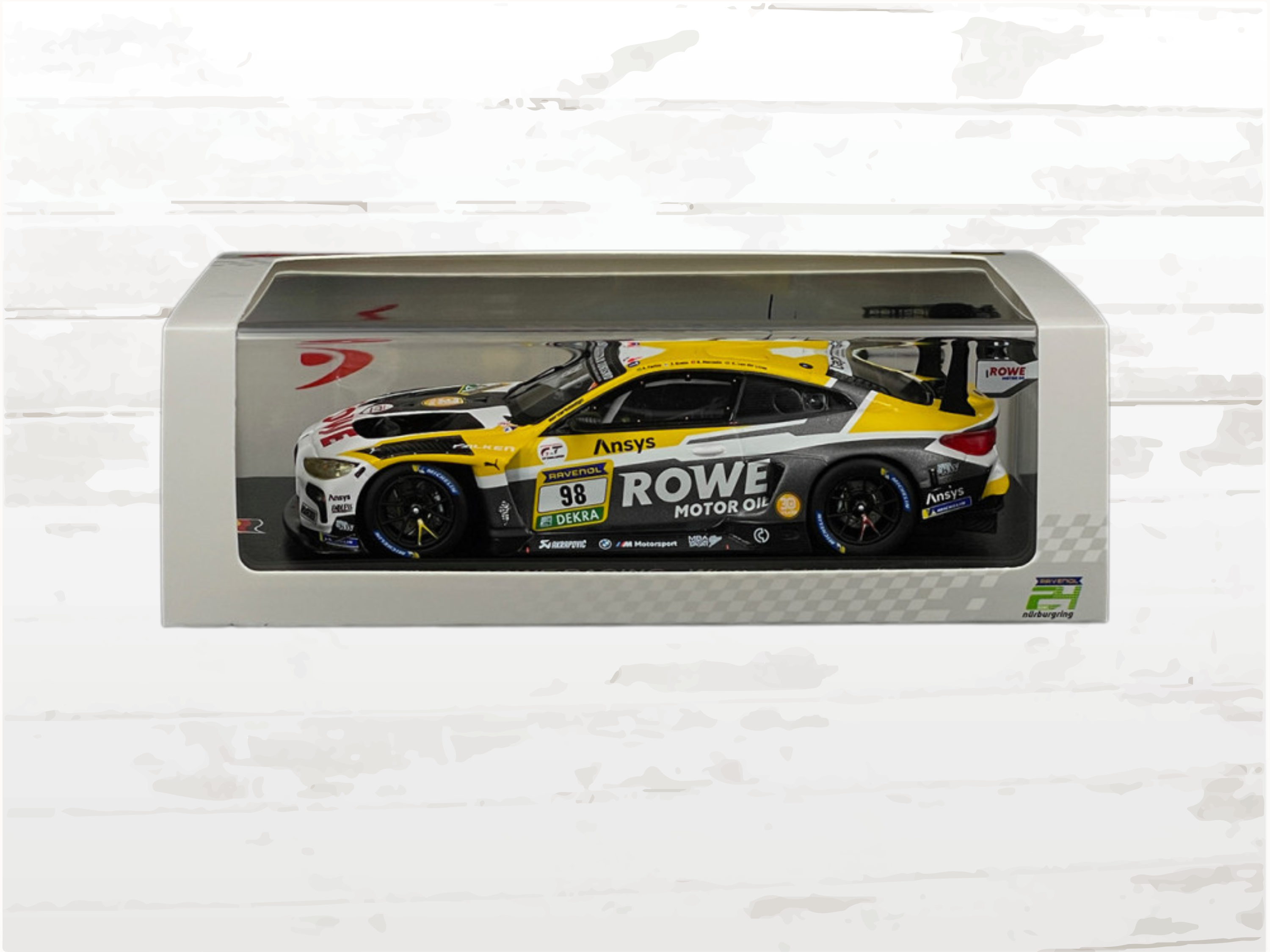 BMW Scale Model M4 GT3 Evo #98 Winner Nürburgring 24h 2025 | 1:4