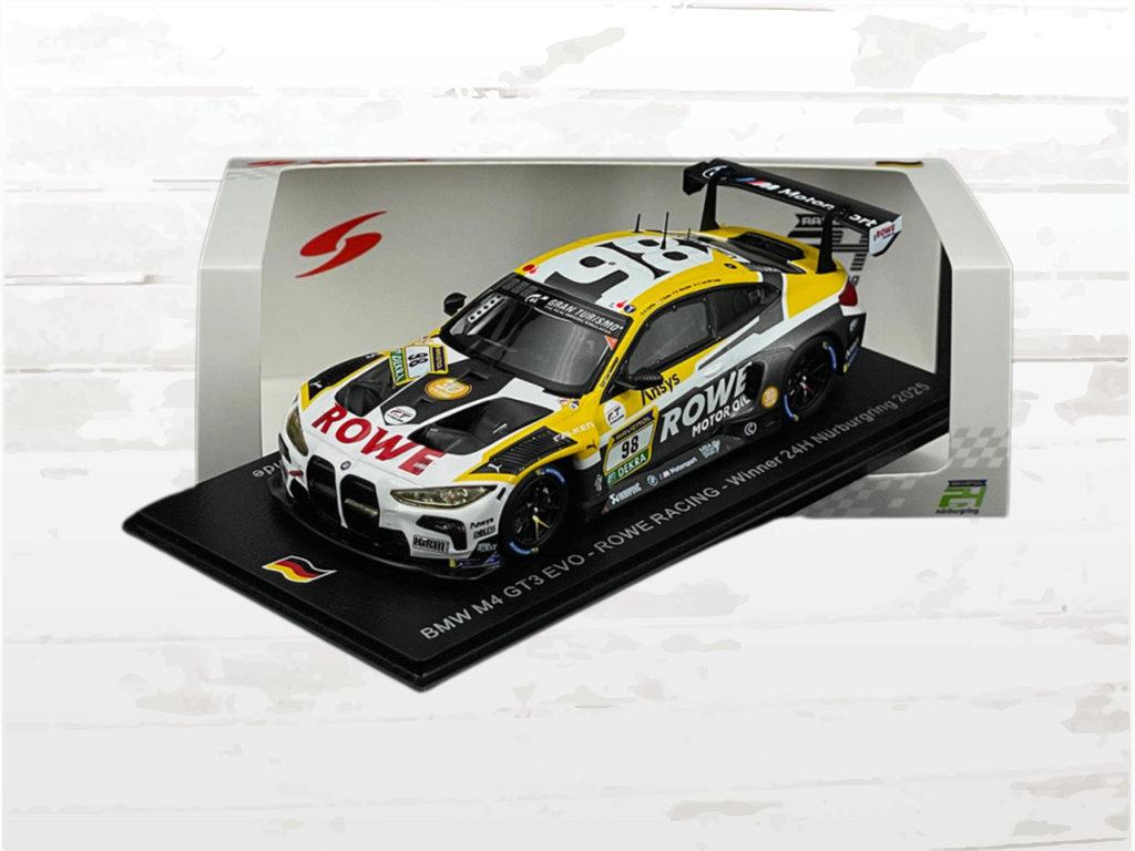 BMW Scale Model M4 GT3 Evo #98 Winner Nürburgring 24h 2025 | 1:4