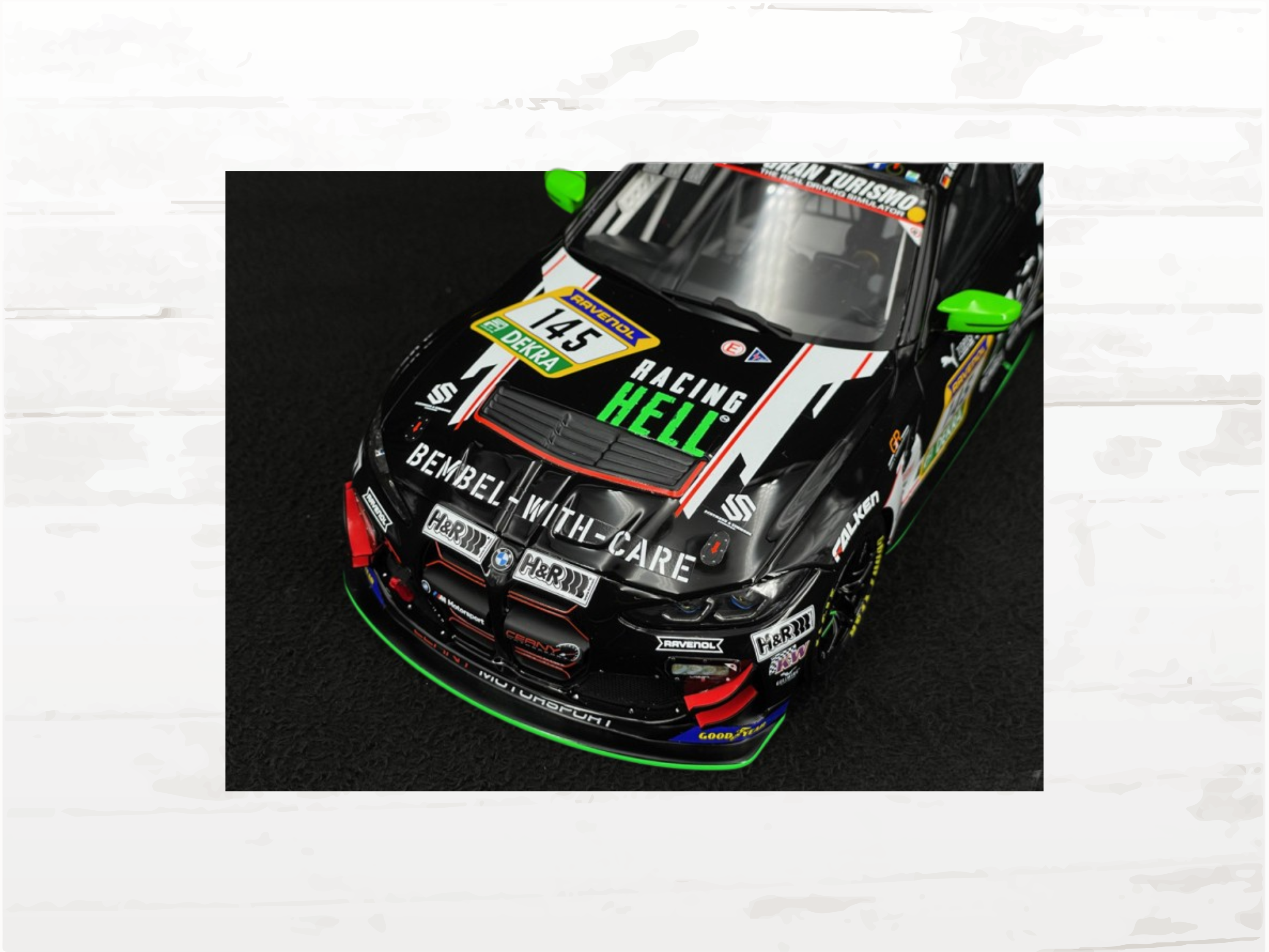 BMW M4 GT4 #145 Cerny Motorsport 2024 Night Livery | 1:18 Scale Resin Model