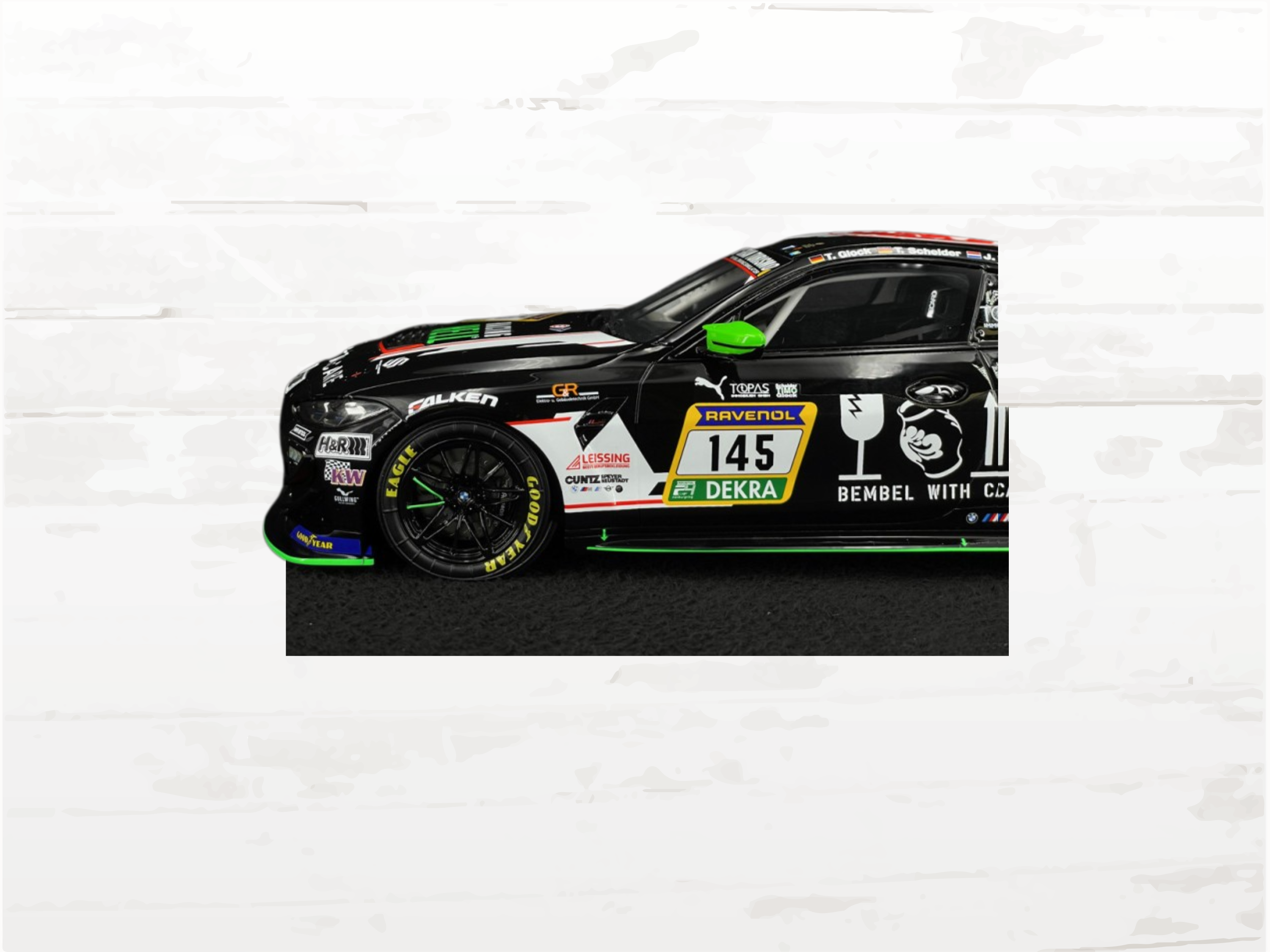 BMW M4 GT4 #145 Cerny Motorsport 2024 Night Livery | 1:18 Scale Resin Model