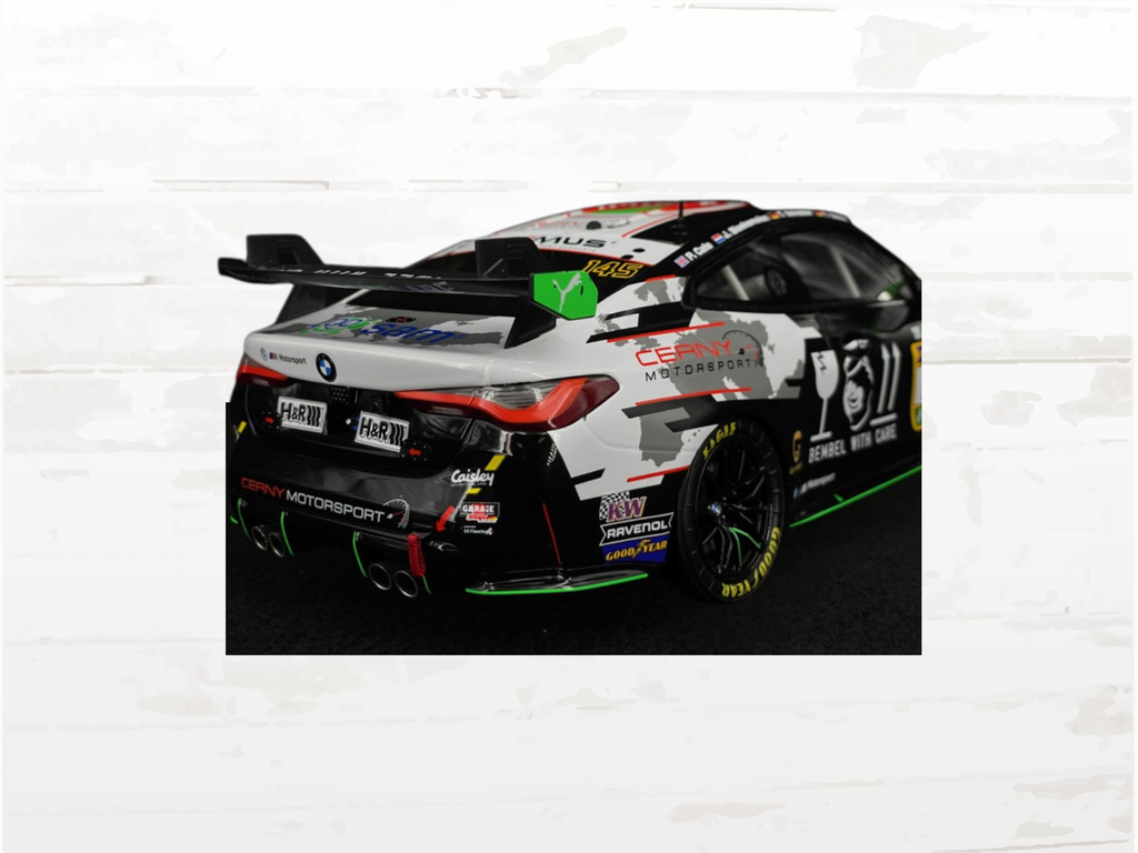 BMW M4 GT4 #145 Cerny Motorsport 2024 Night Livery | 1:18 Scale Resin Model