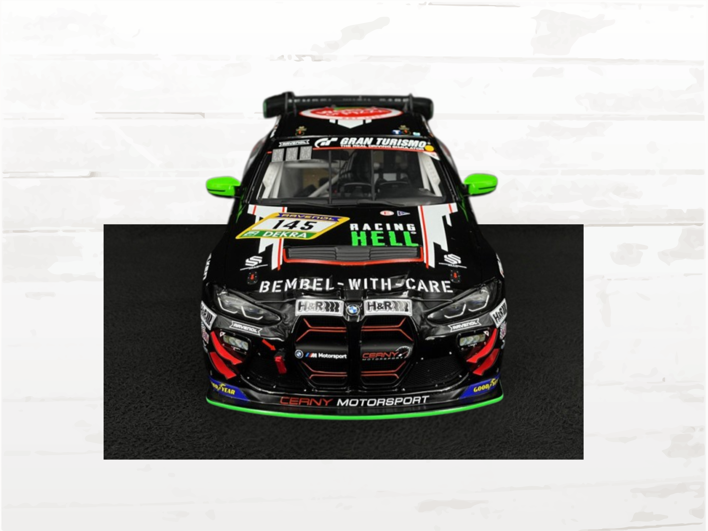 BMW M4 GT4 #145 Cerny Motorsport 2024 Night Livery | 1:18 Scale Resin Model
