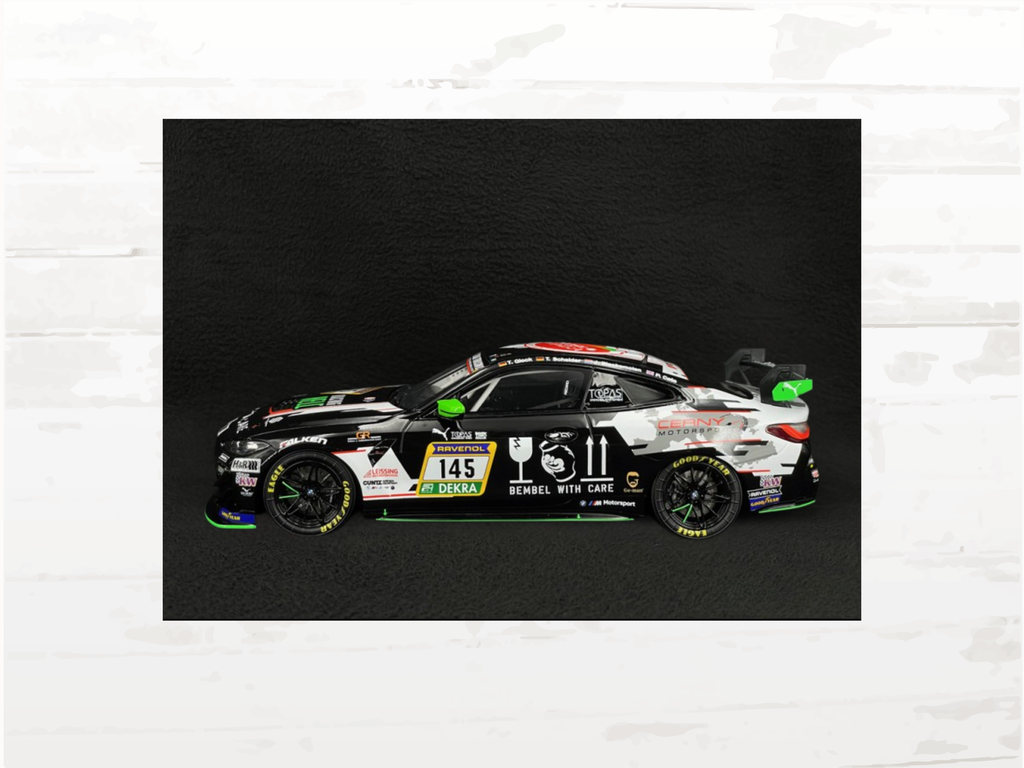 BMW M4 GT4 #145 Cerny Motorsport 2024 Night Livery | 1:18 Scale Resin Model