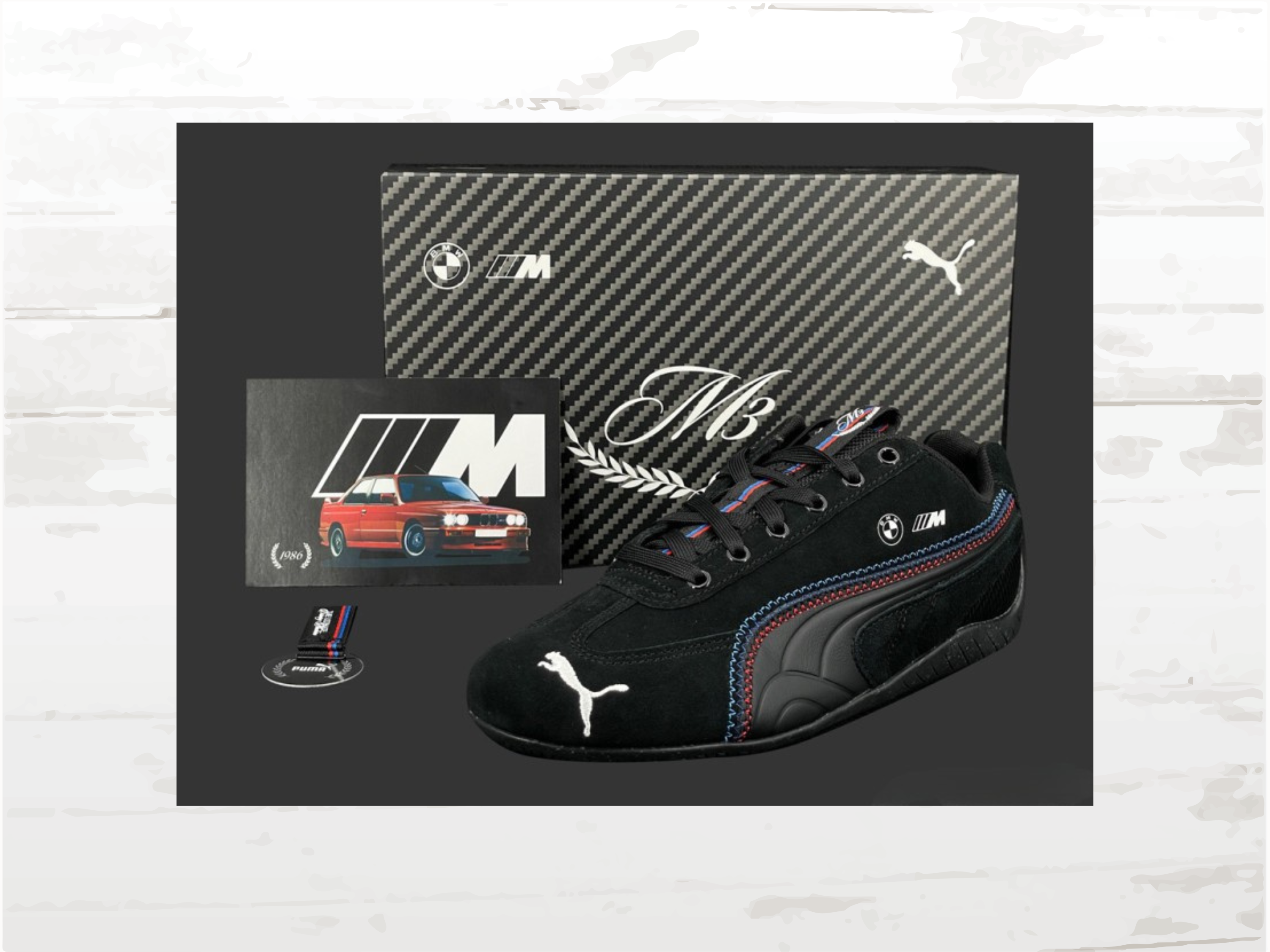 Shoes BMW M3 Speedcat Puma Black Collector's Edition Unisex