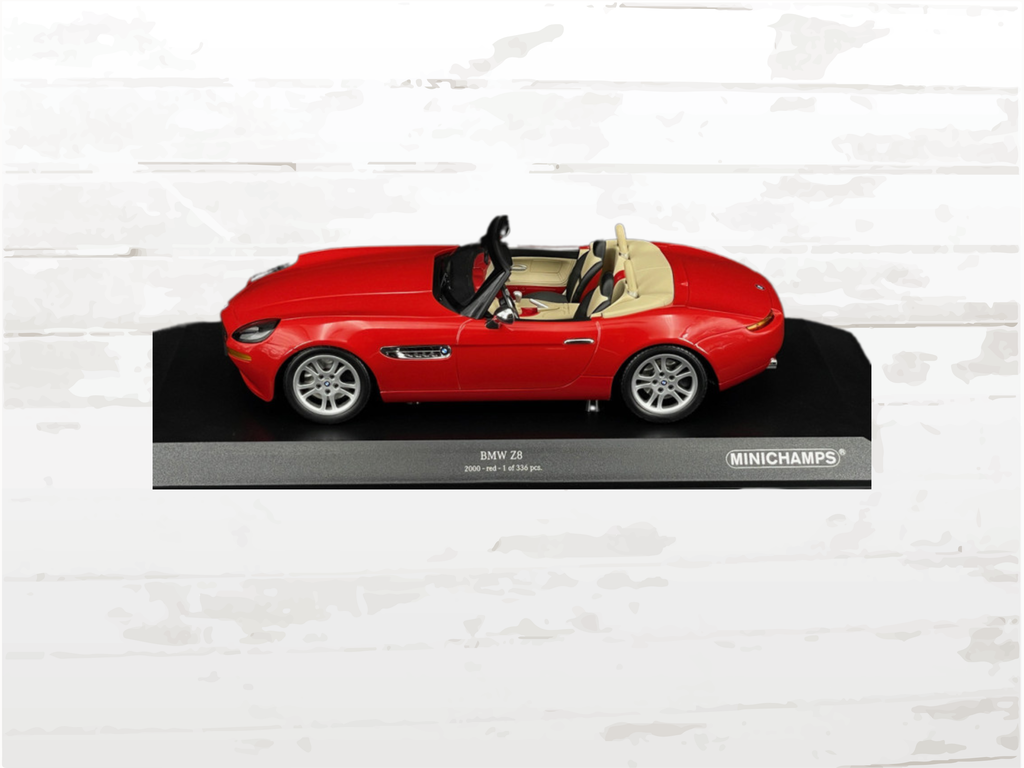 BMW Z8 Roadster E52 Red 2000 | 1:18 Scale Diecast Model
