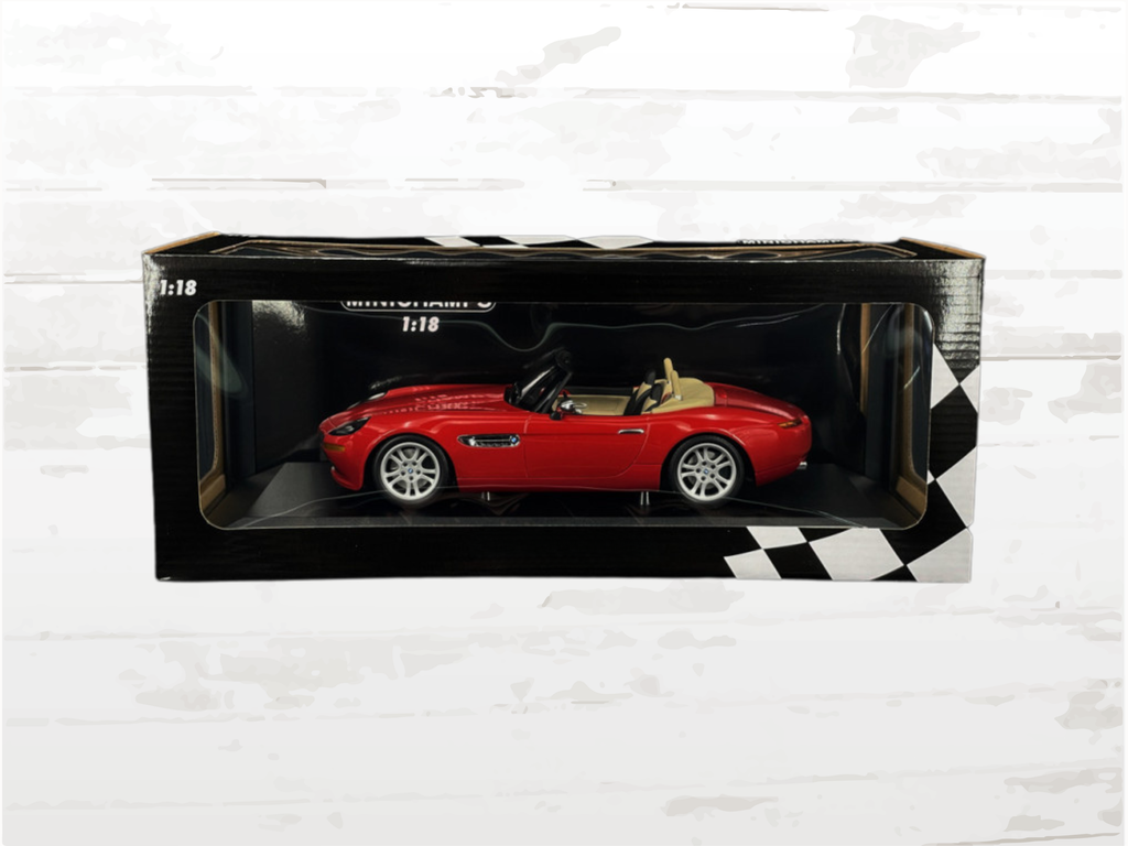 BMW Z8 Roadster E52 Red 2000 | 1:18 Scale Diecast Model