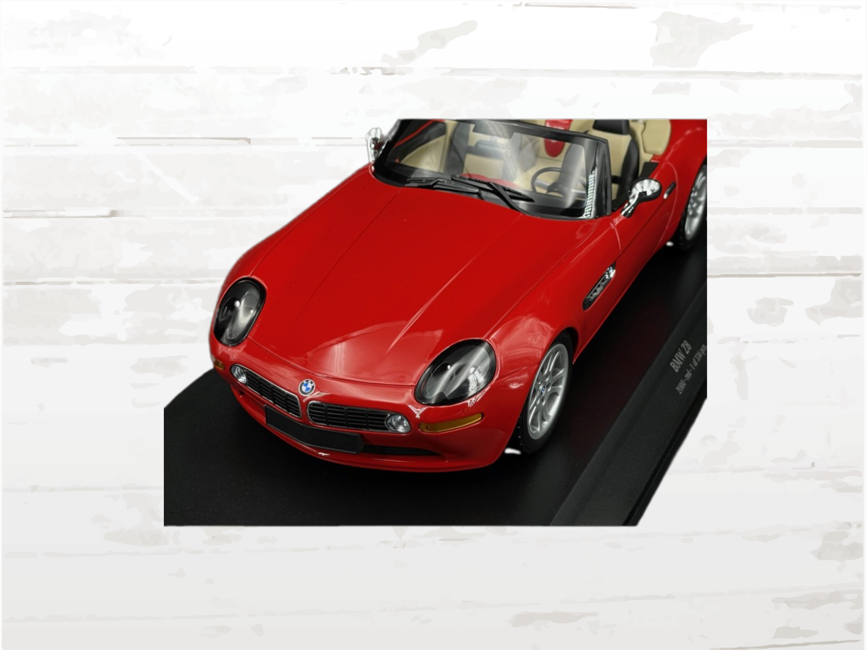 BMW Z8 Roadster E52 Red 2000 | 1:18 Scale Diecast Model