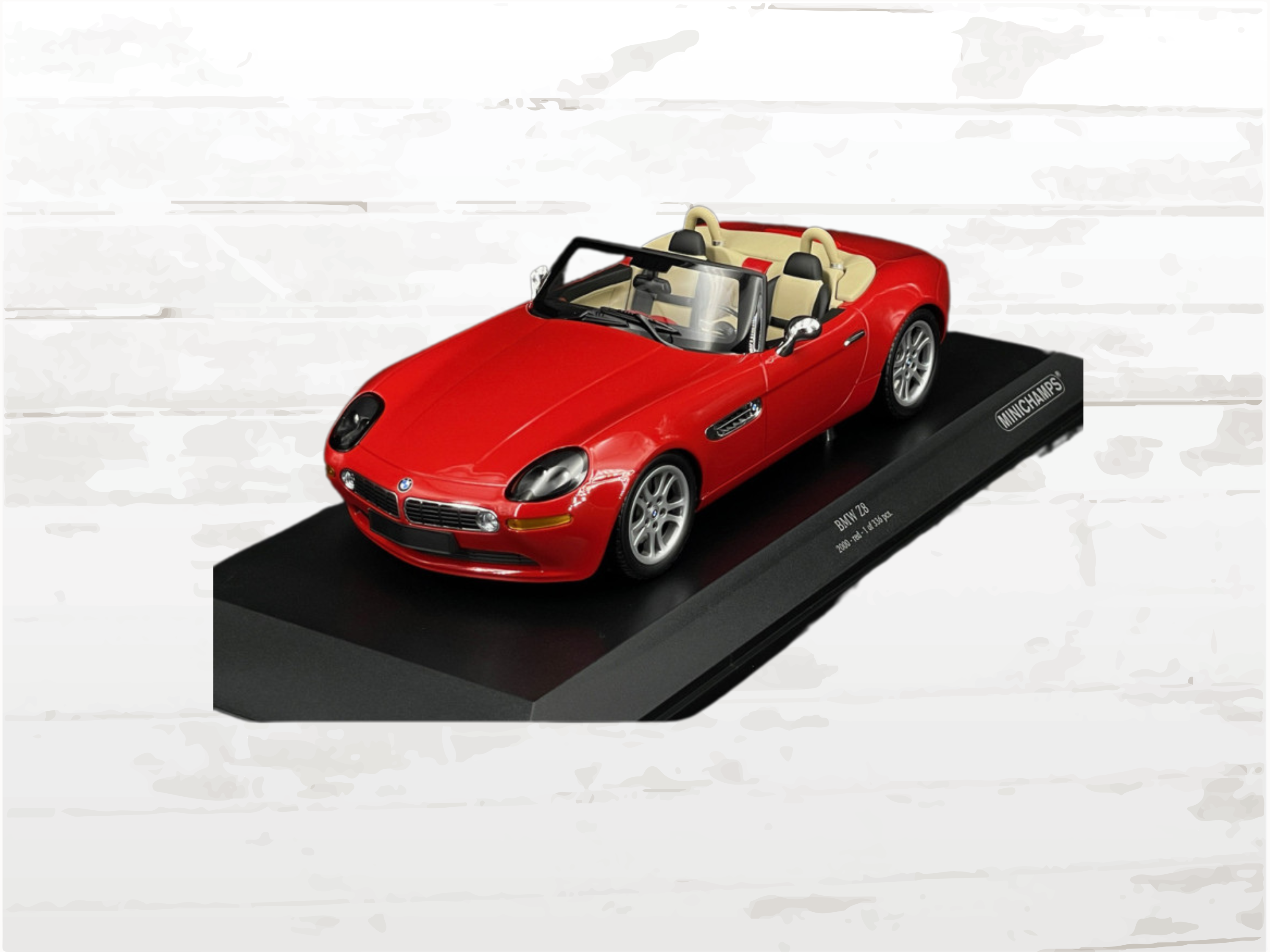 BMW Z8 Roadster E52 Red 2000 | 1:18 Scale Diecast Model