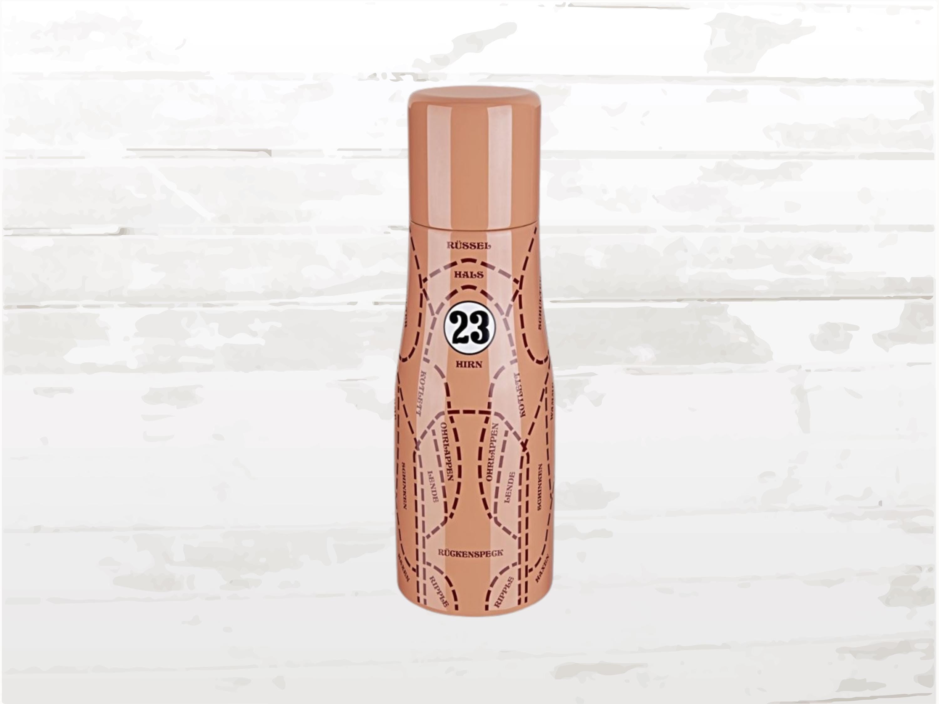 Porsche 917 Pink Pig Thermo Bottle: Le Mans Design, Collector's Gift