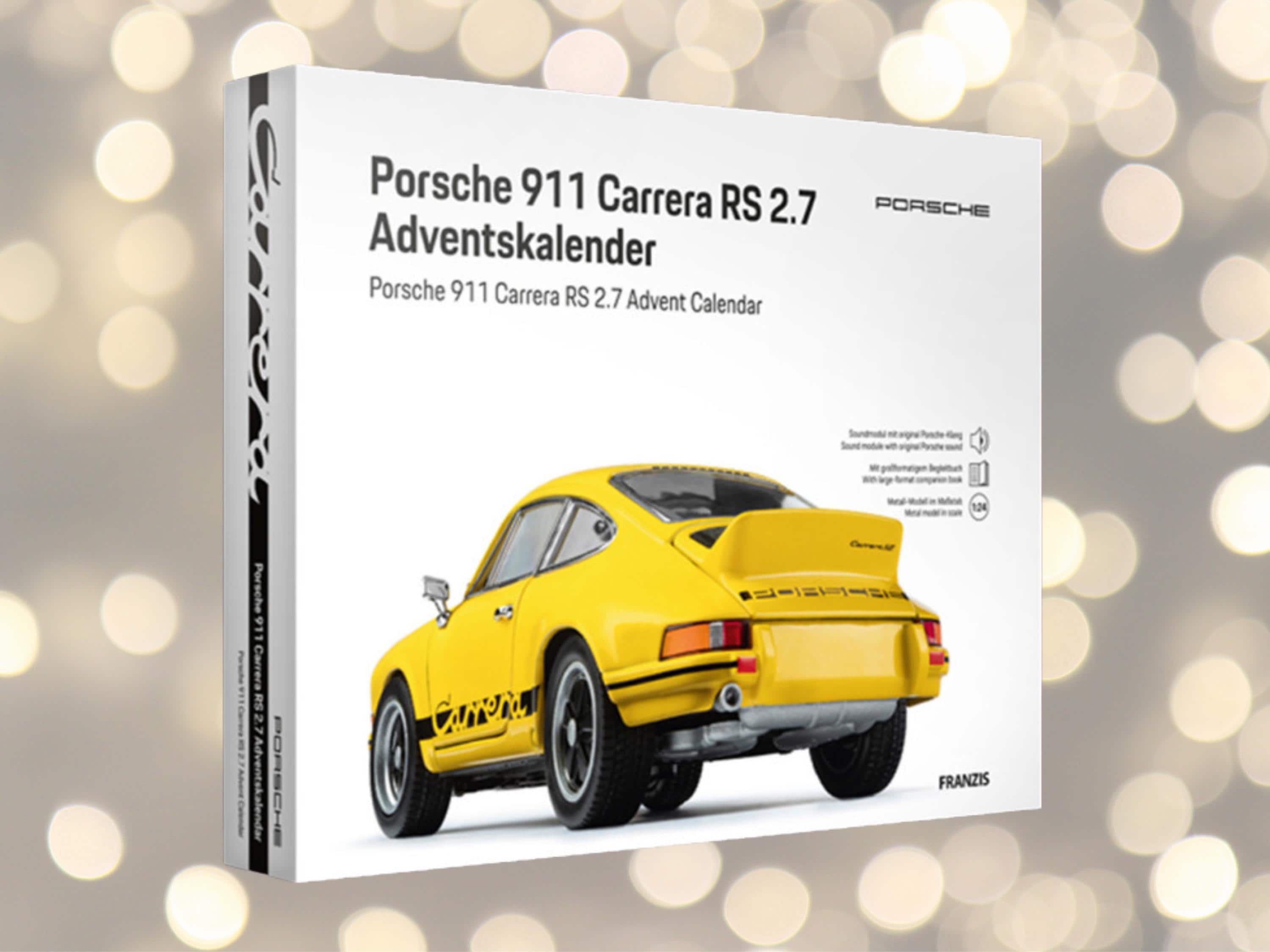 Porsche 911 Carrera RS 2.7 Advent Calendar, 1:24 Scale