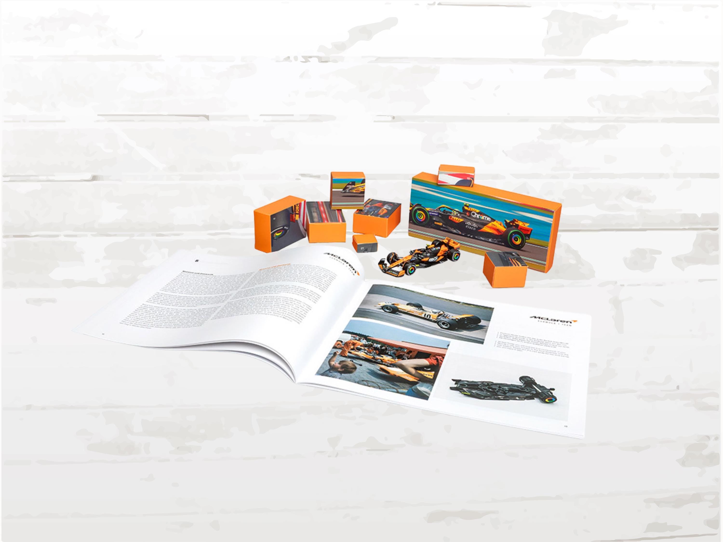 McLaren F1 Advent Calendar | 24-Day Build Kit with 1:43 Model Car + Engine Sound Base | Formula One Christmas Gift for Racing Fans