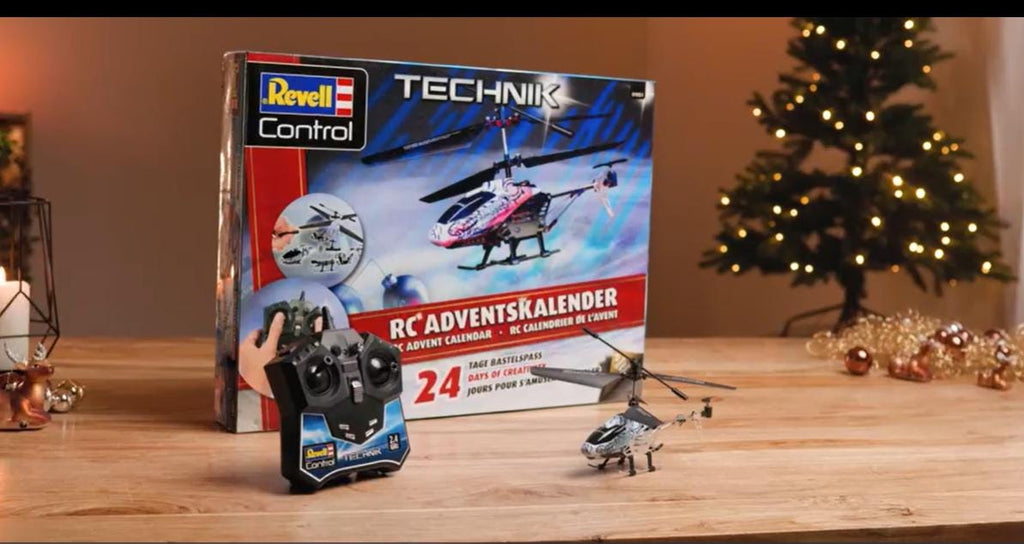 RC Helicopter Advent Calendar 2025 | Technik Build & Fly Kit