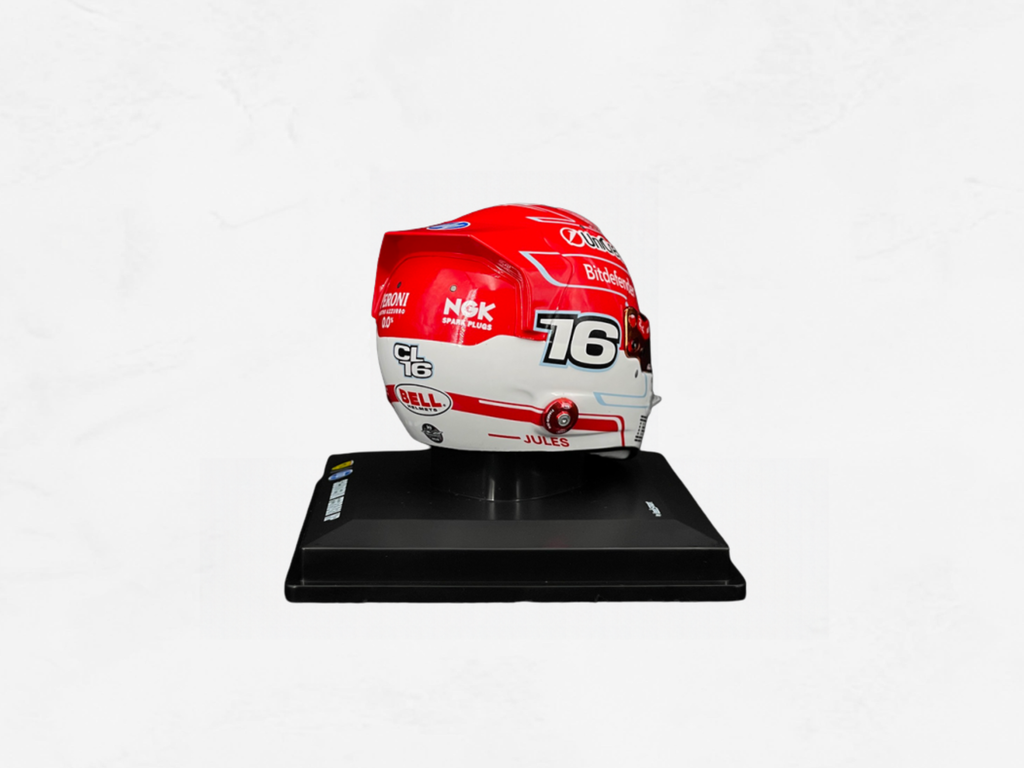 Charles Leclerc Ferrari Helmet 2026 | No. 16 | 1:5 Scale Resin Model | LookSmart LSHEL030