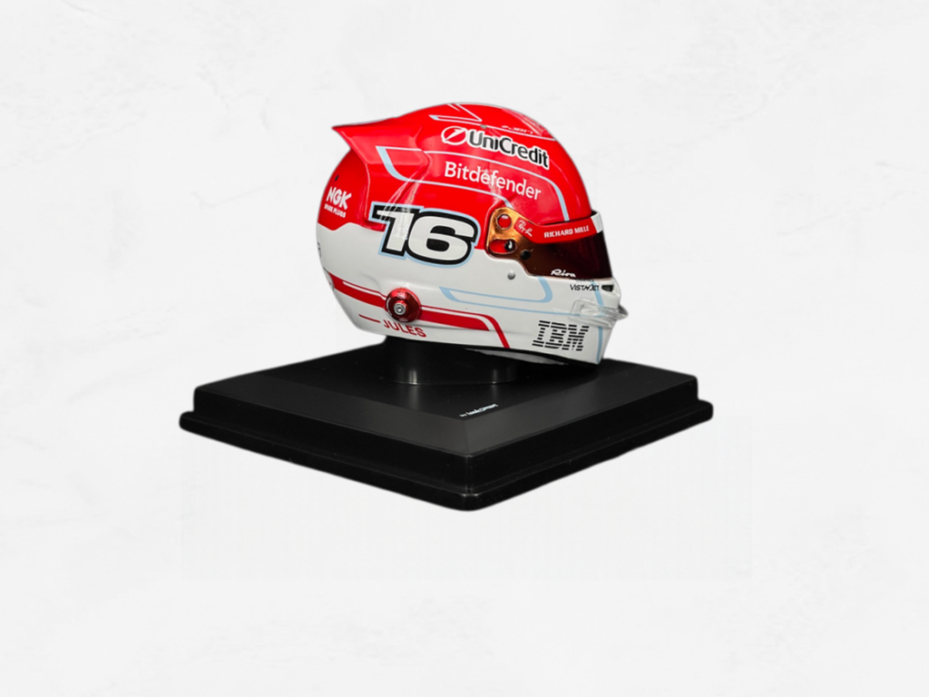 Charles Leclerc Ferrari Helmet 2026 | No. 16 | 1:5 Scale Resin Model | LookSmart LSHEL030
