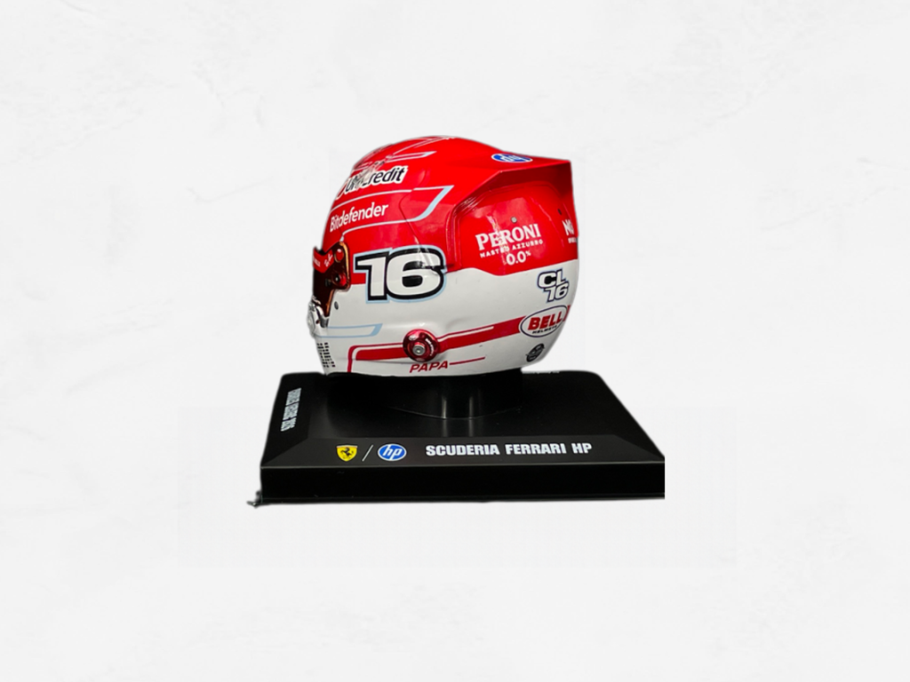 Charles Leclerc Ferrari Helmet 2026 | No. 16 | 1:5 Scale Resin Model | LookSmart LSHEL030