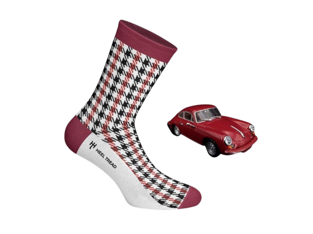 Porsche 911 Pepita Socks Box Set: Recaro Heritage Collection