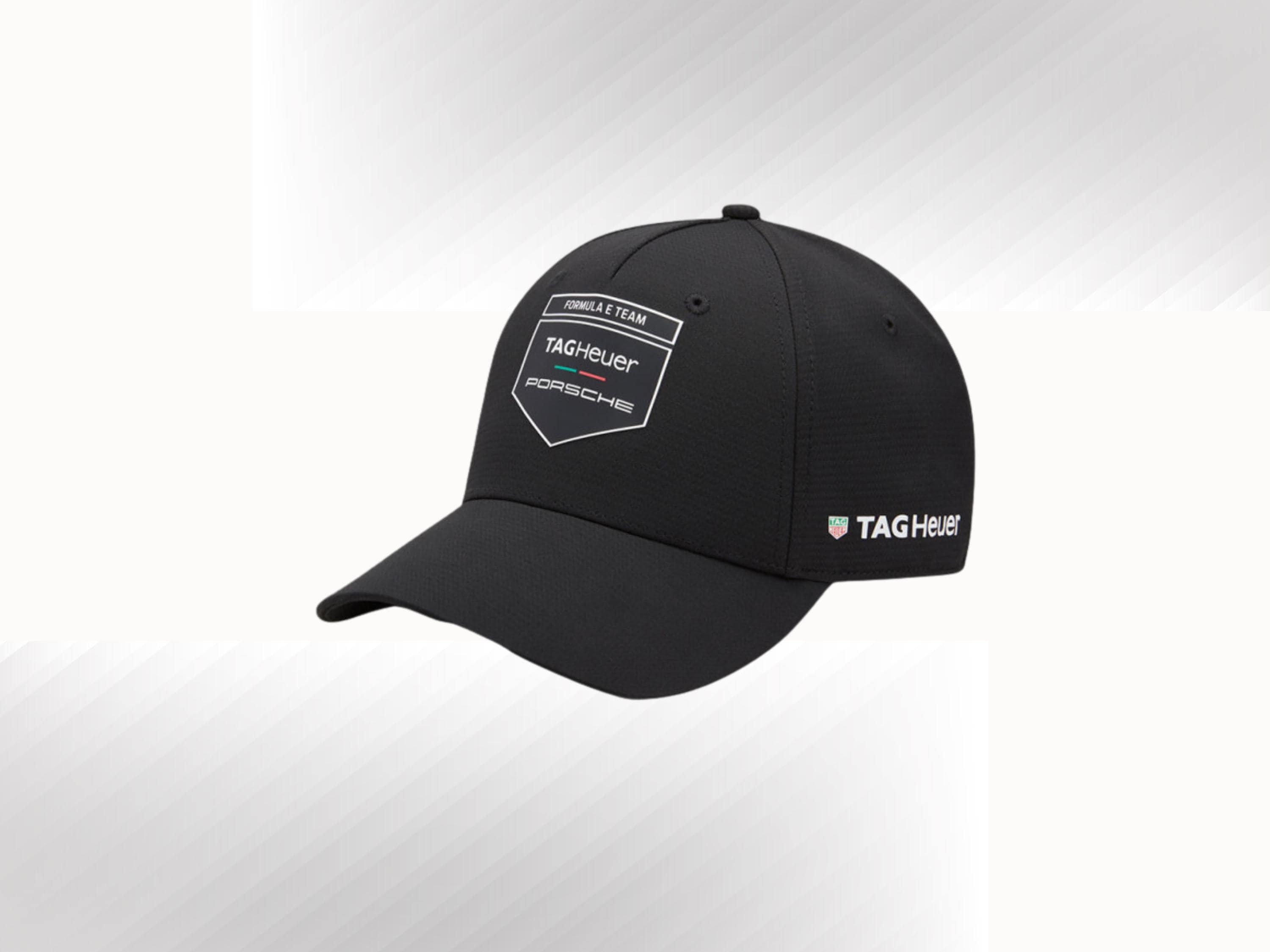 Porsche Motorsport Cap: Tag Heuer Edition, Puma Design - Black Racing Hat