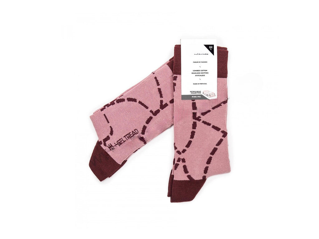 Pink Pig 917 Socks: Porsche Racing Motorsport Gift