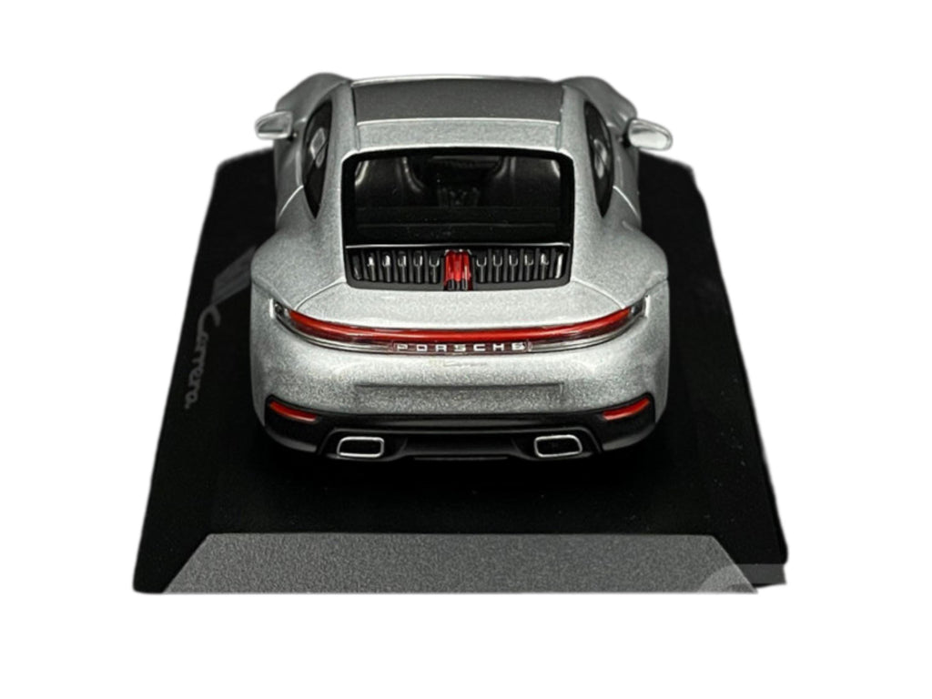 Porsche 911 Carrera Coupe Type 992.2 GT Silver 1:43 Scale Model Car – Diecast Collectible , 2024 New Release