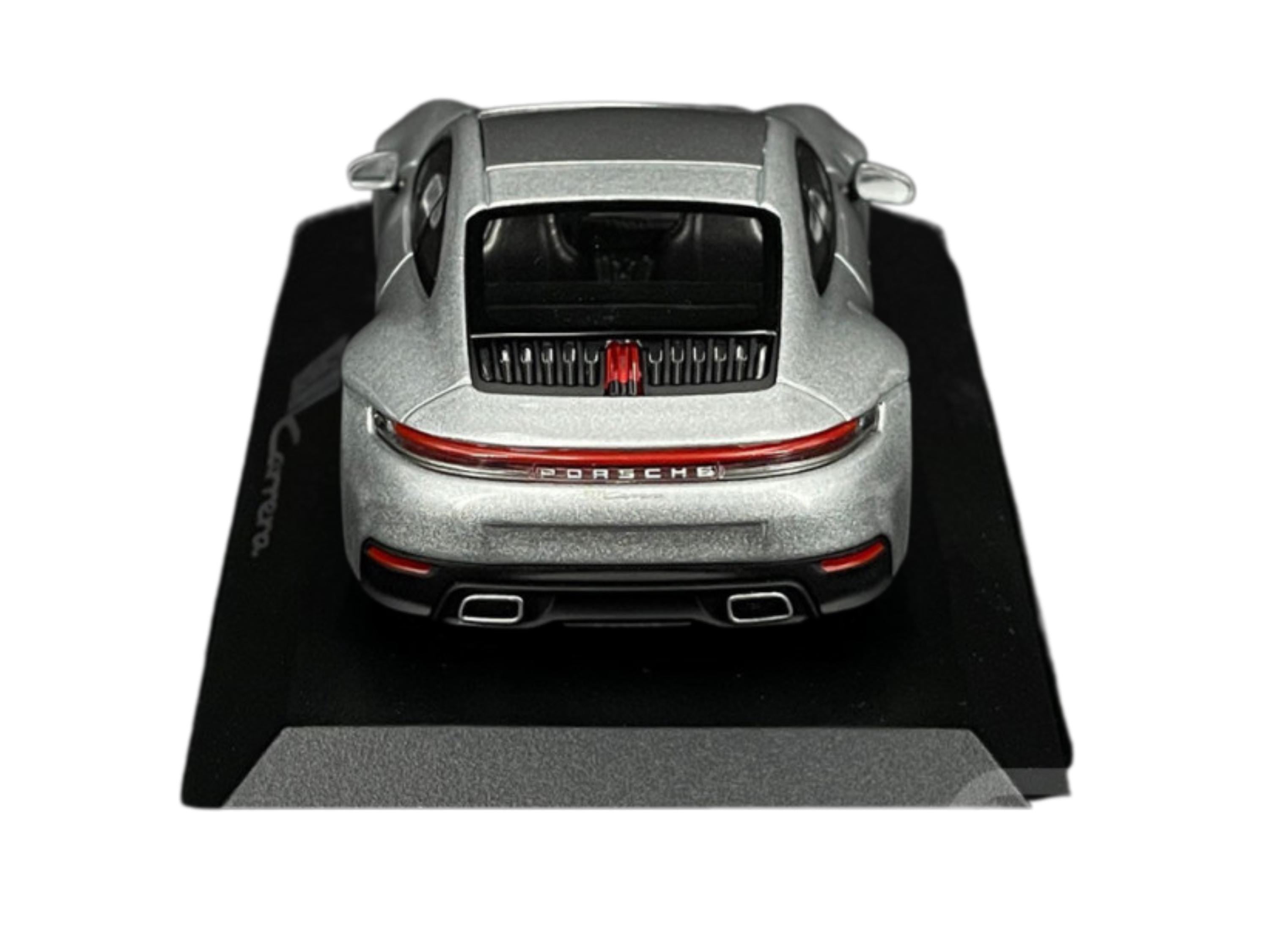 Porsche 911 Carrera Coupe Type 992.2 GT Silver 1:43 Scale Model Car – Diecast Collectible , 2024 New Release