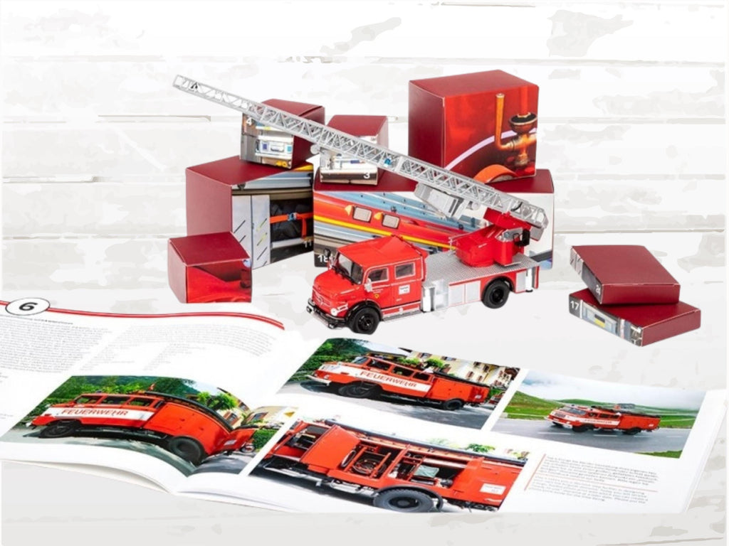 Mercedes-Benz Fire Truck Advent Calendar | 1:43 Model Kit