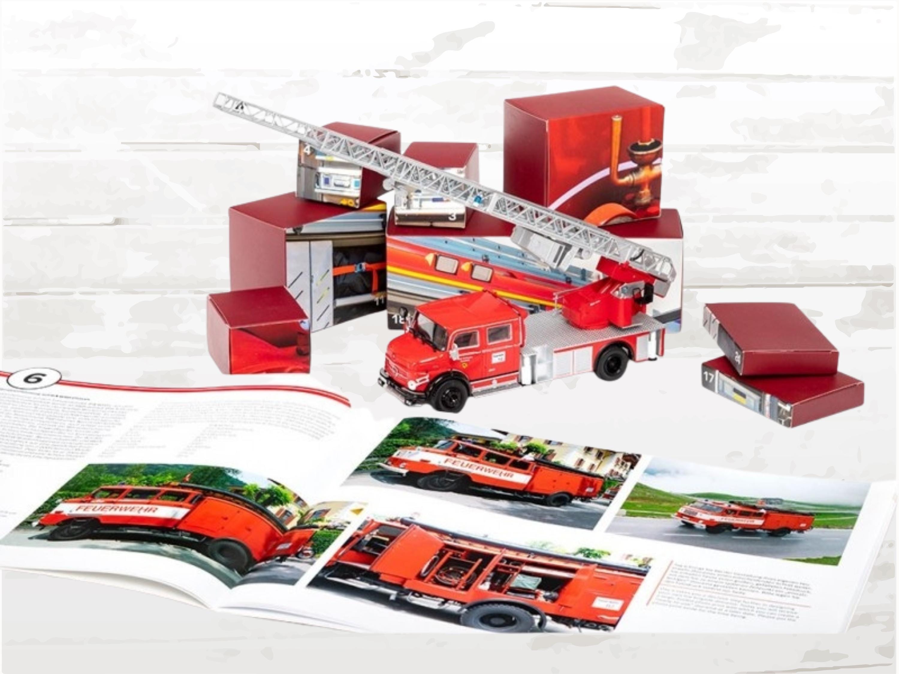 Mercedes-Benz Fire Truck Advent Calendar | 1:43 Model Kit