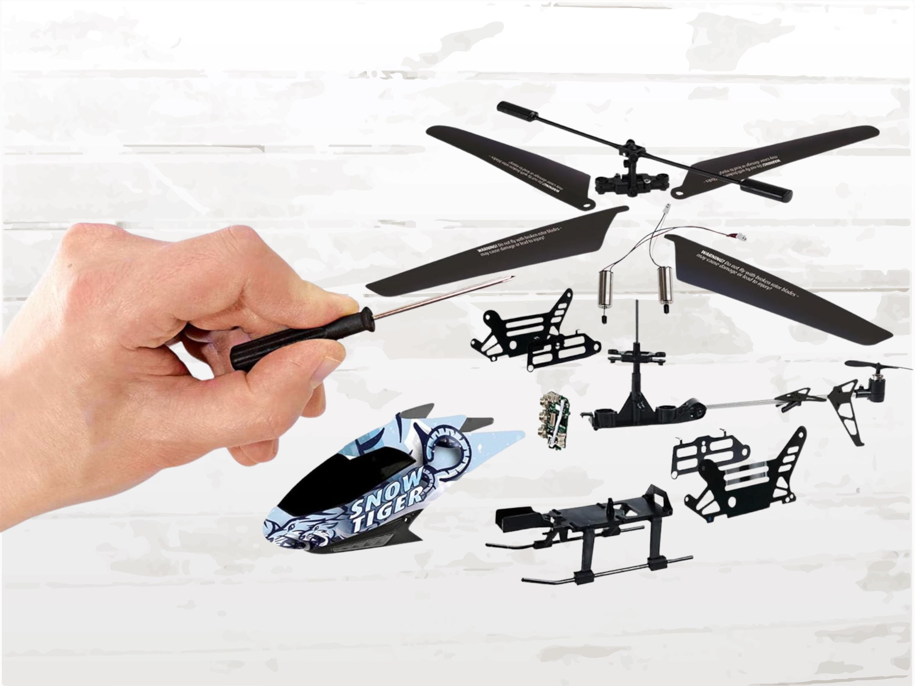 RC Helicopter Advent Calendar 2025 | Technik Build & Fly Kit