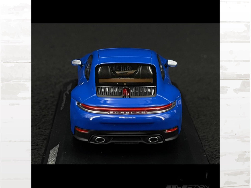 Porsche 911 Carrera 992.2 2024 Model | 1:43 Lugano Blue Limited Edition | Numbered 2000 Pieces I Collector Car