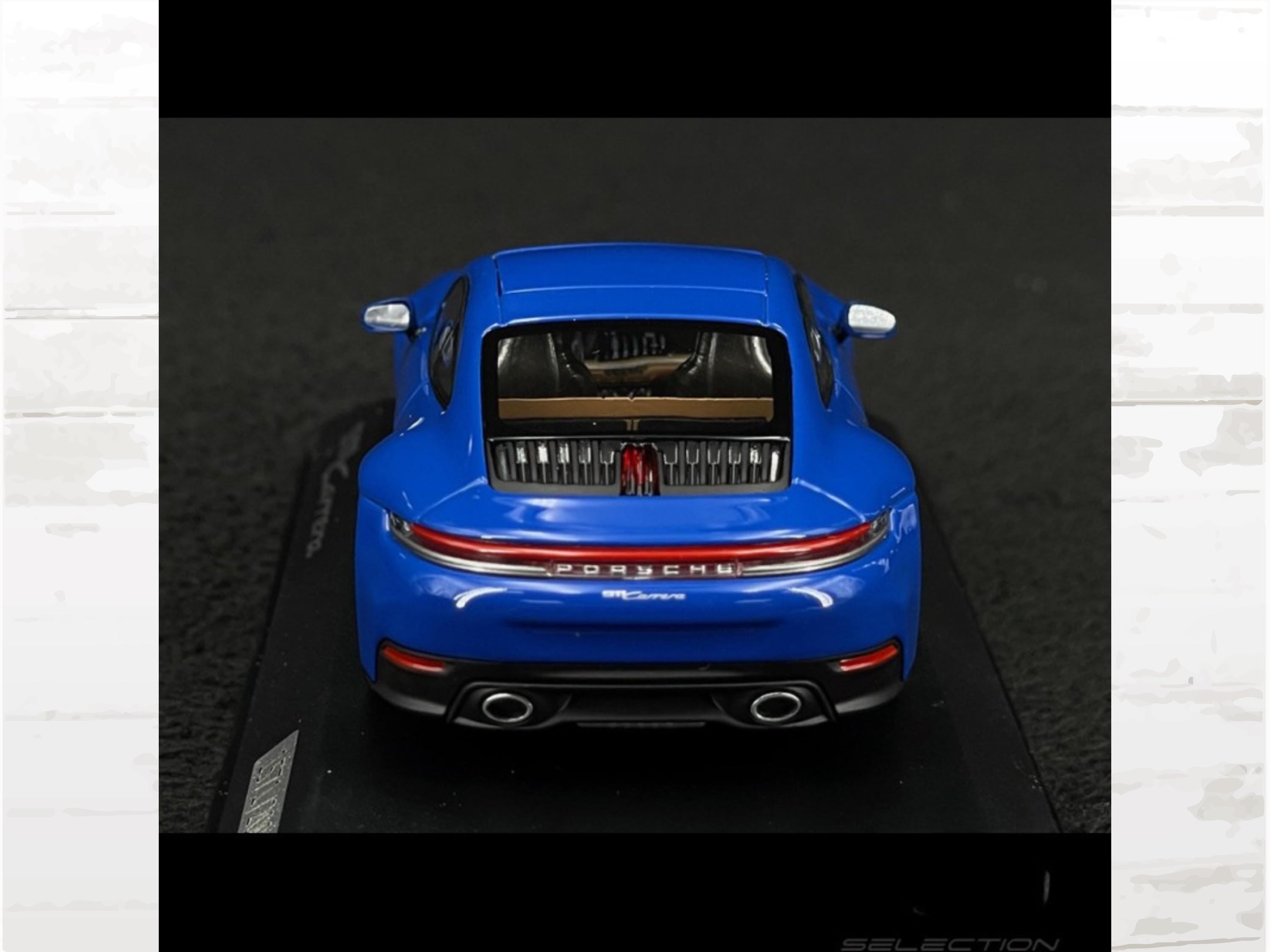 Porsche 911 Carrera 992.2 2024 Model | 1:43 Lugano Blue Limited Edition | Numbered 2000 Pieces I Collector Car
