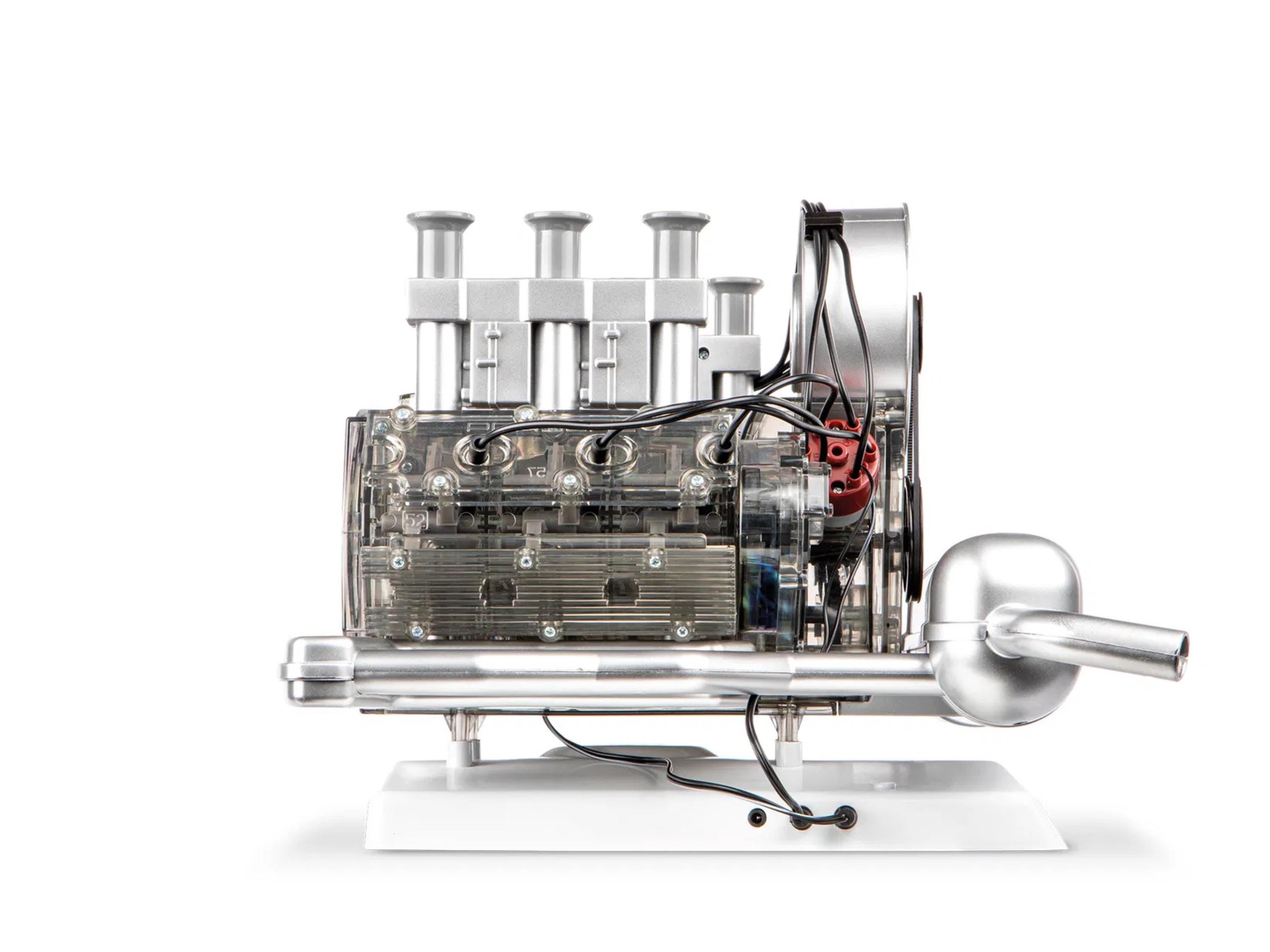 Porsche 911 Flat-6 Engine Construction Kit 1:4 Scale | Sound & Light | 290 Pieces