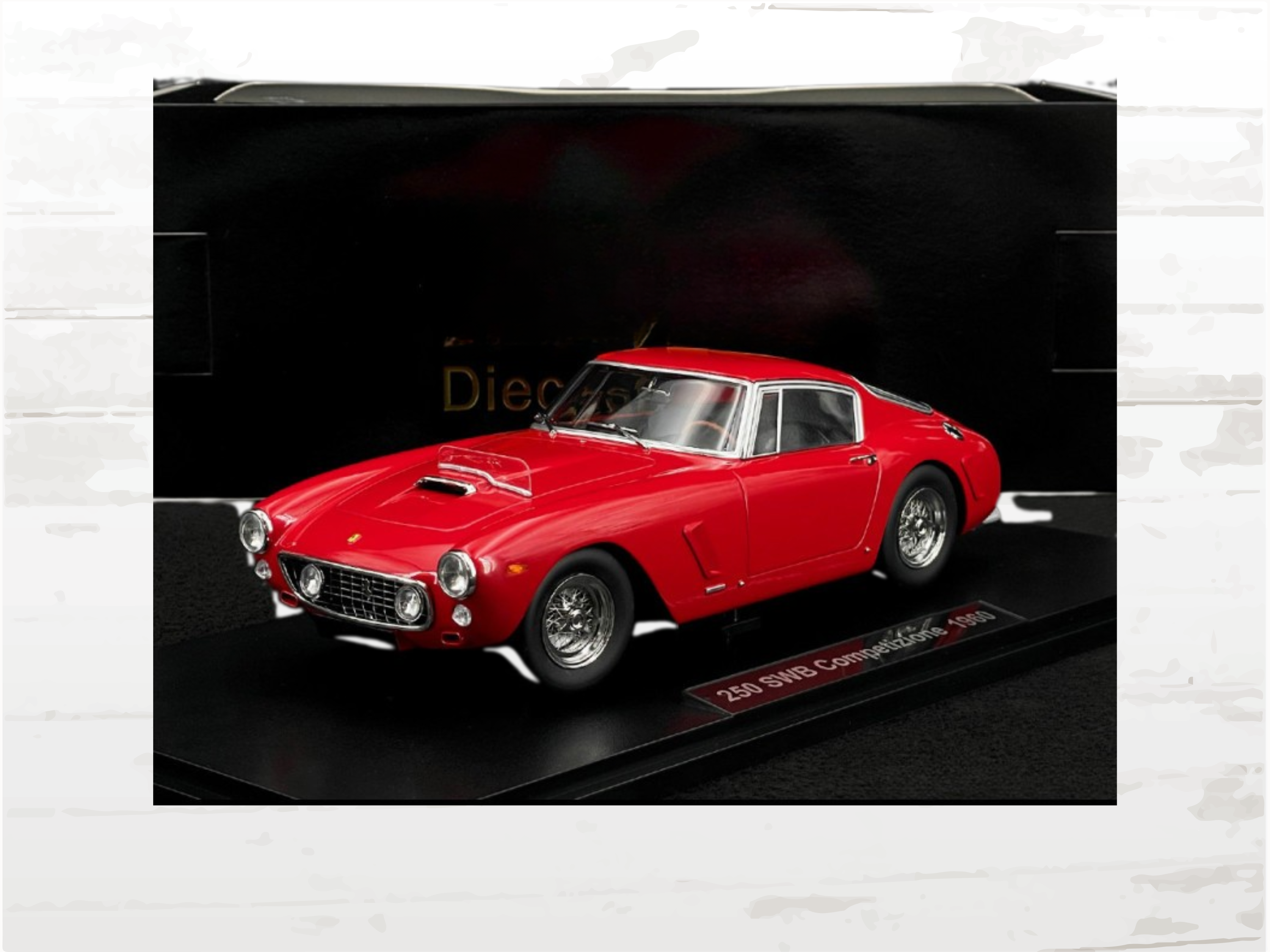 Ferrari 250 GT SWB Competizione 1961 Model Car 1:18 – Red Classic Collector Replica