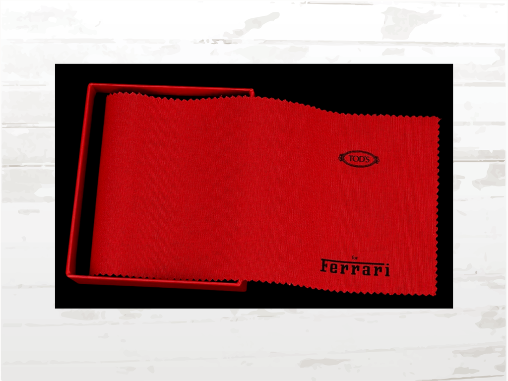 Ferrari Leather Card Holder by Tod’s – Brown Luxury Wallet Gift