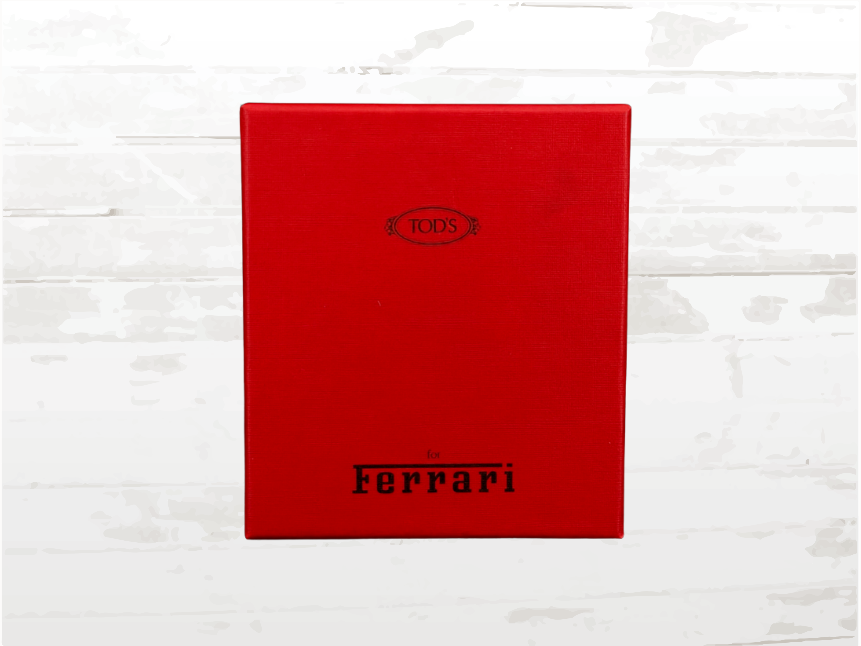 Ferrari Leather Card Holder by Tod’s – Brown Luxury Wallet Gift