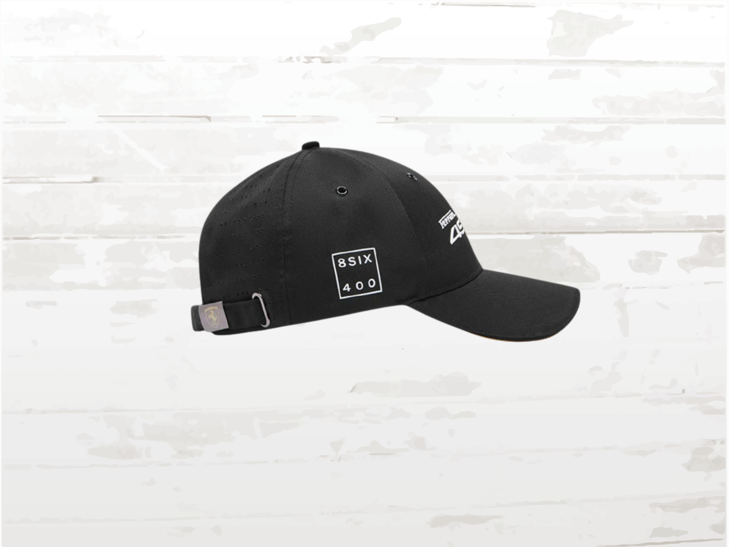 Ferrari 499P Black Cap – Hypercar Racing Style – Adjustable
