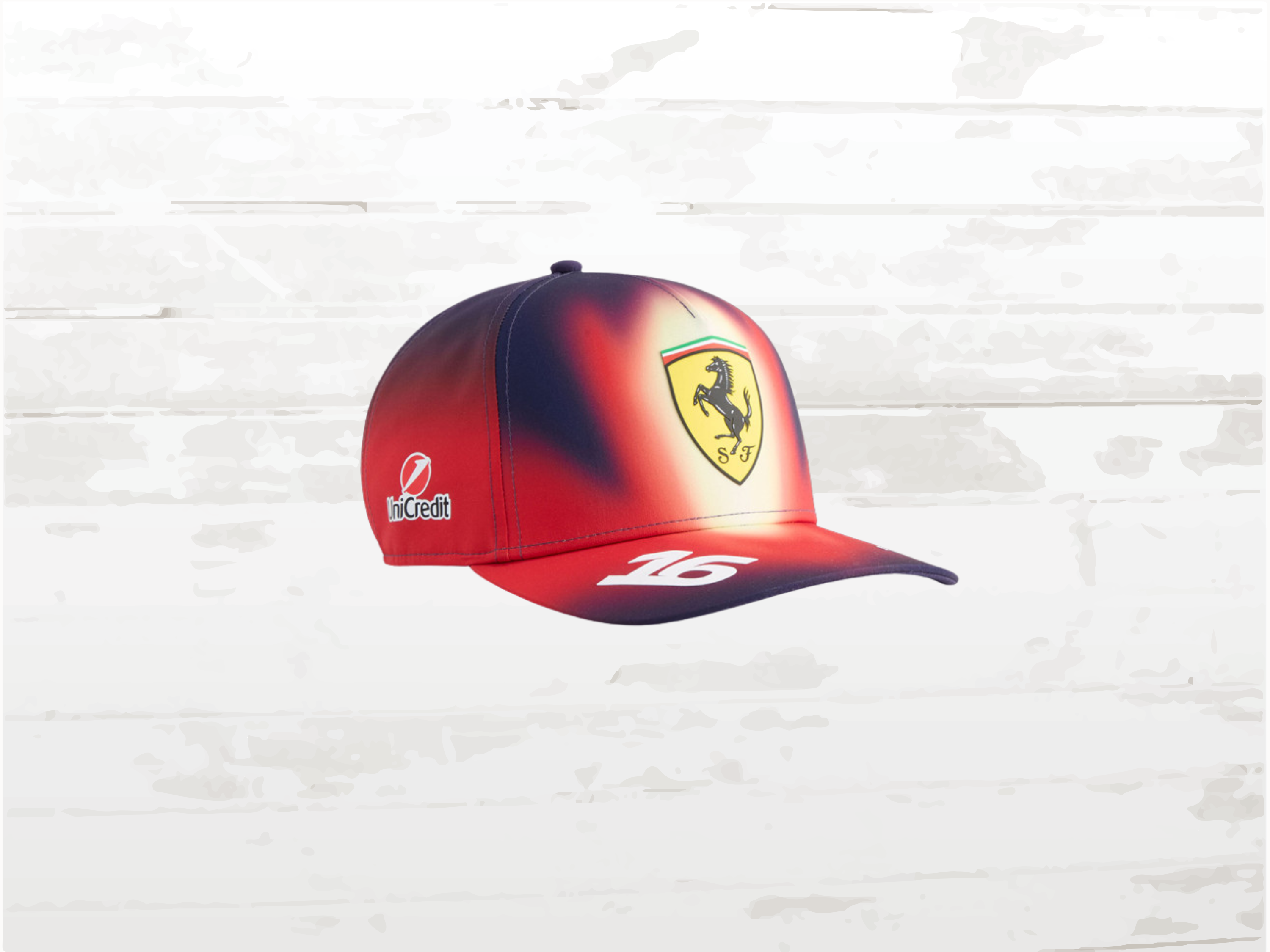 Ferrari F1 Team Cap – Charles Leclerc No.16 Special China GP Edition | Red & Purple