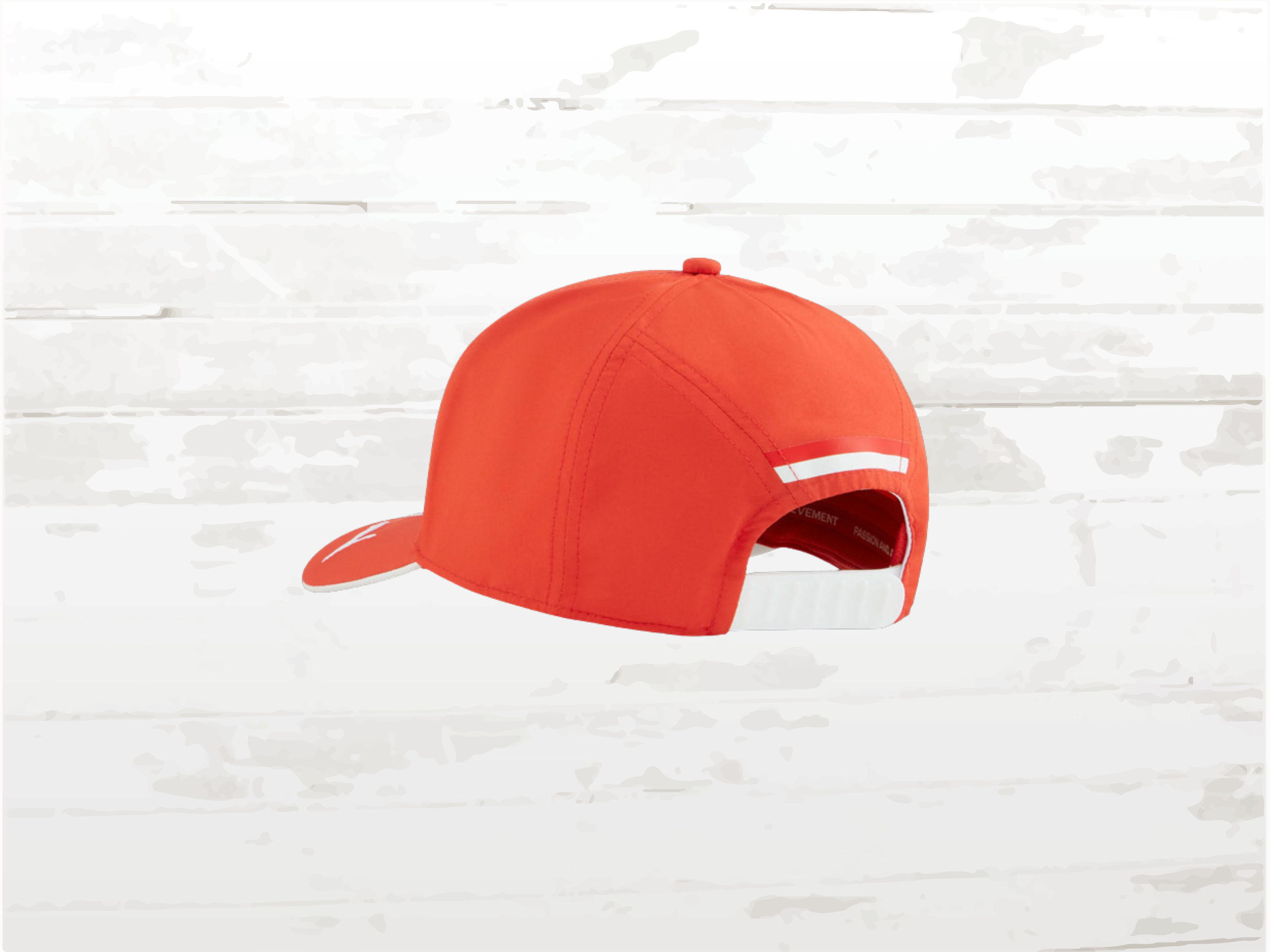 Ferrari Red Cap No.16 – Charles Lecrec- Racing Team Style – Adjustable Snapback