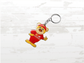 Ferrari Teddy Bear Keyring Red | F1 Racing Keychain | Collectible Gift