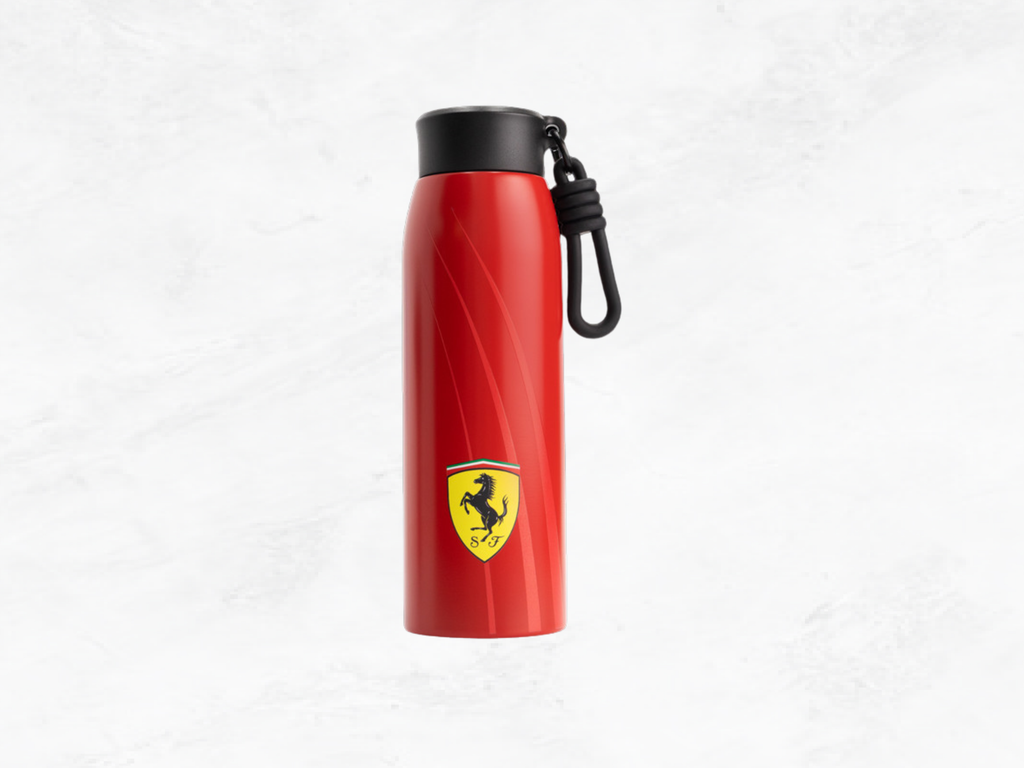 Ferrari Insulated Bottle F1 Team Scuderia Red 600ml Travel Mug Gift
