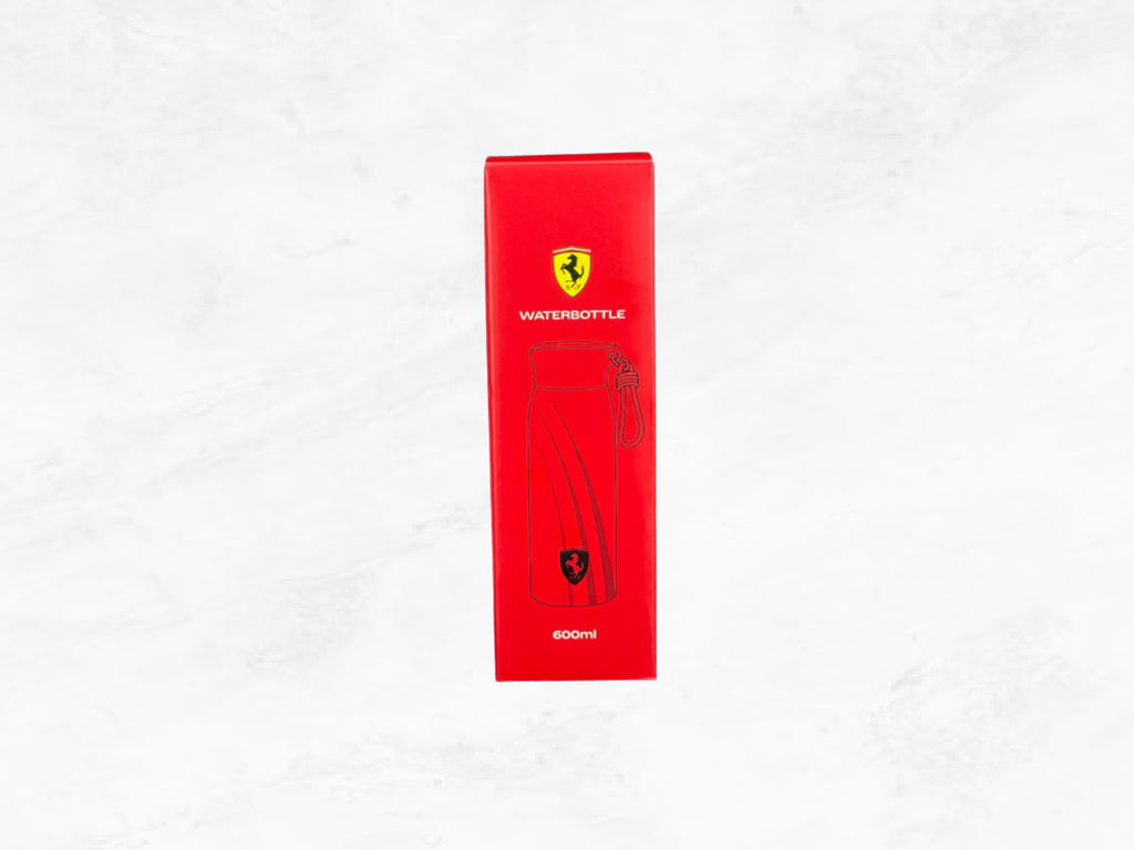 Ferrari Insulated Bottle F1 Team Scuderia Red 600ml Travel Mug Gift