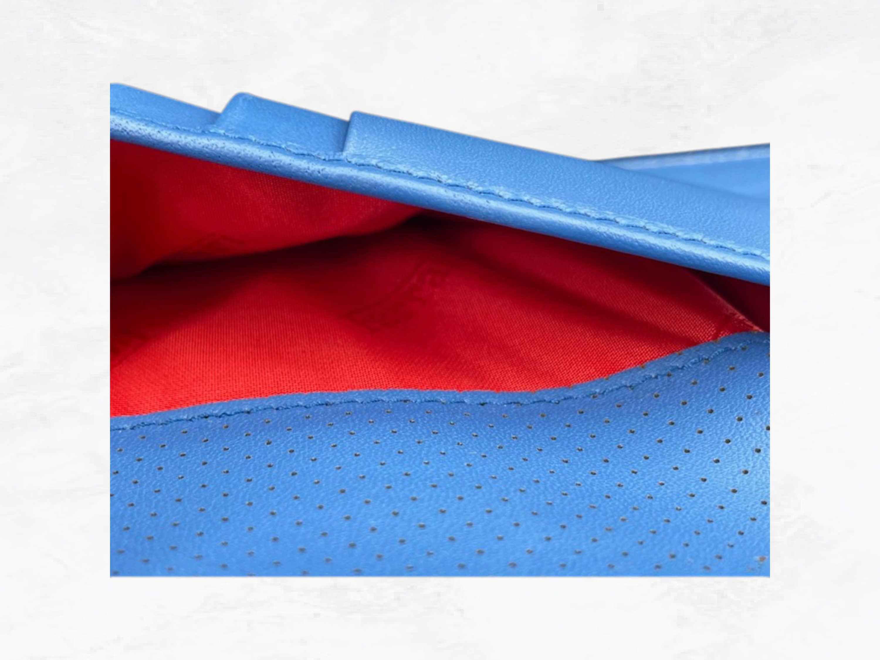 Ferrari Wallet Blue Leather – GT Collection