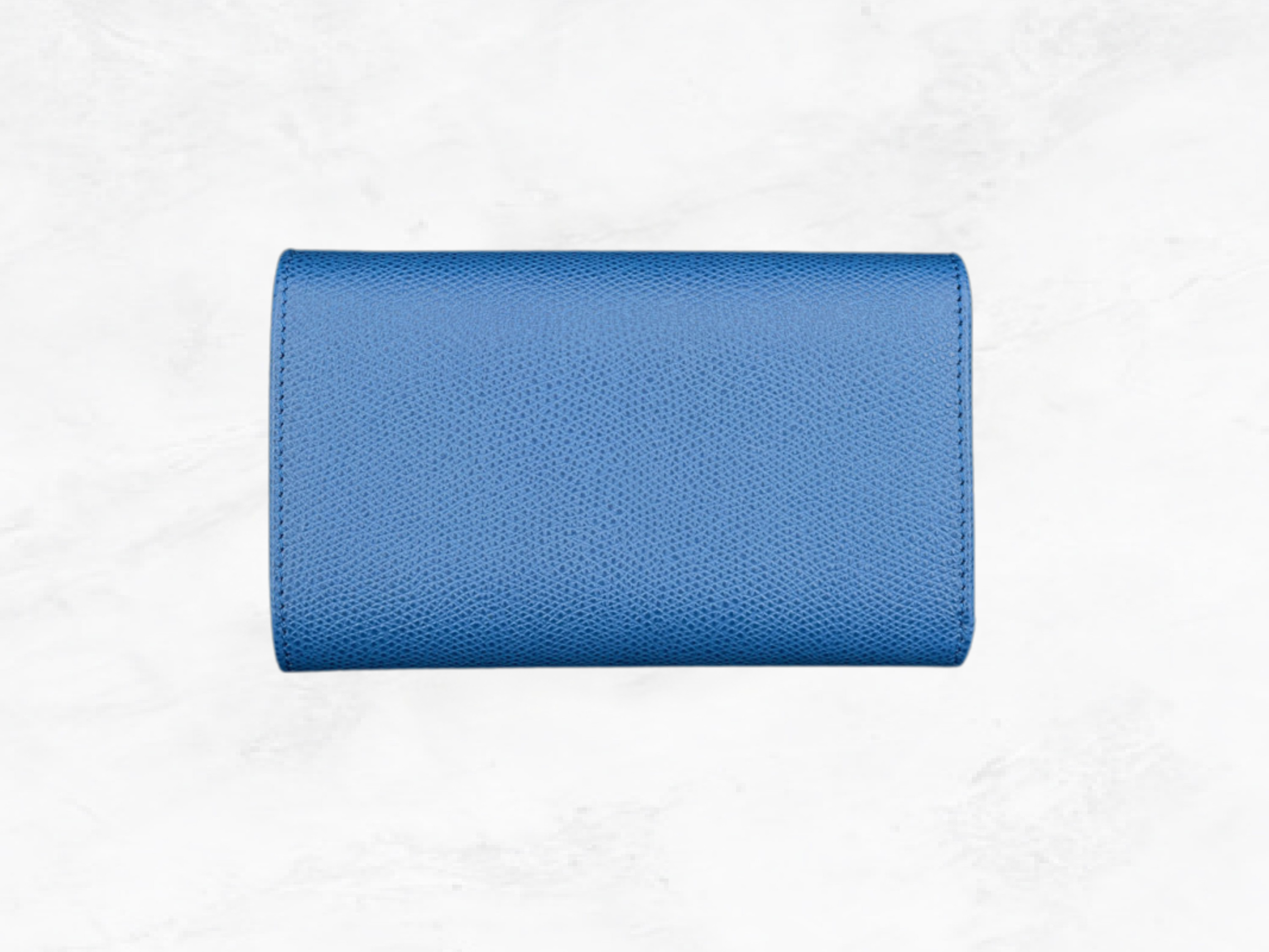 Ferrari Wallet Blue Leather – GT Collection