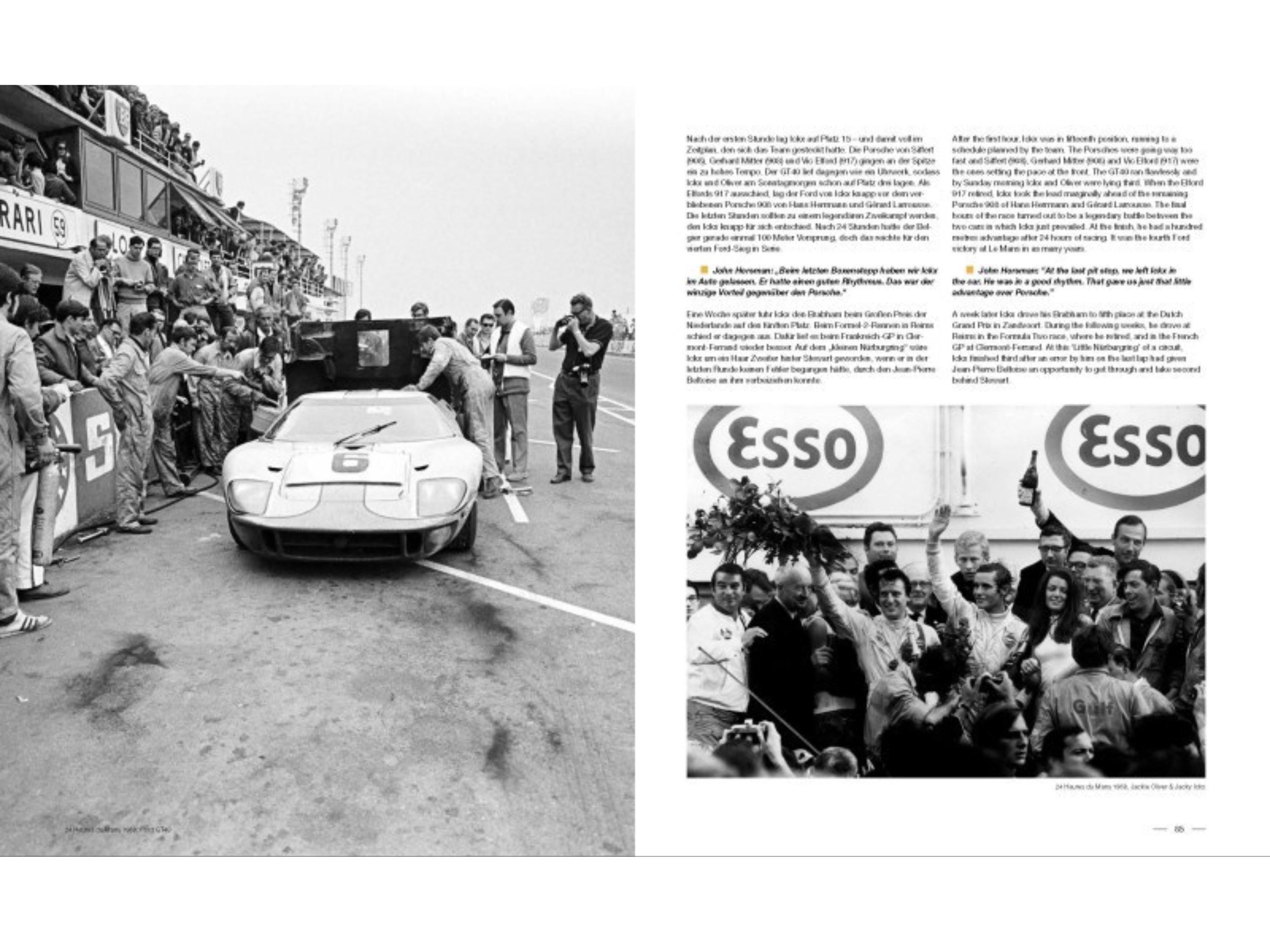 Jacky Ickx - Mister Le Mans: Racing Biography Book, McKlein Photos