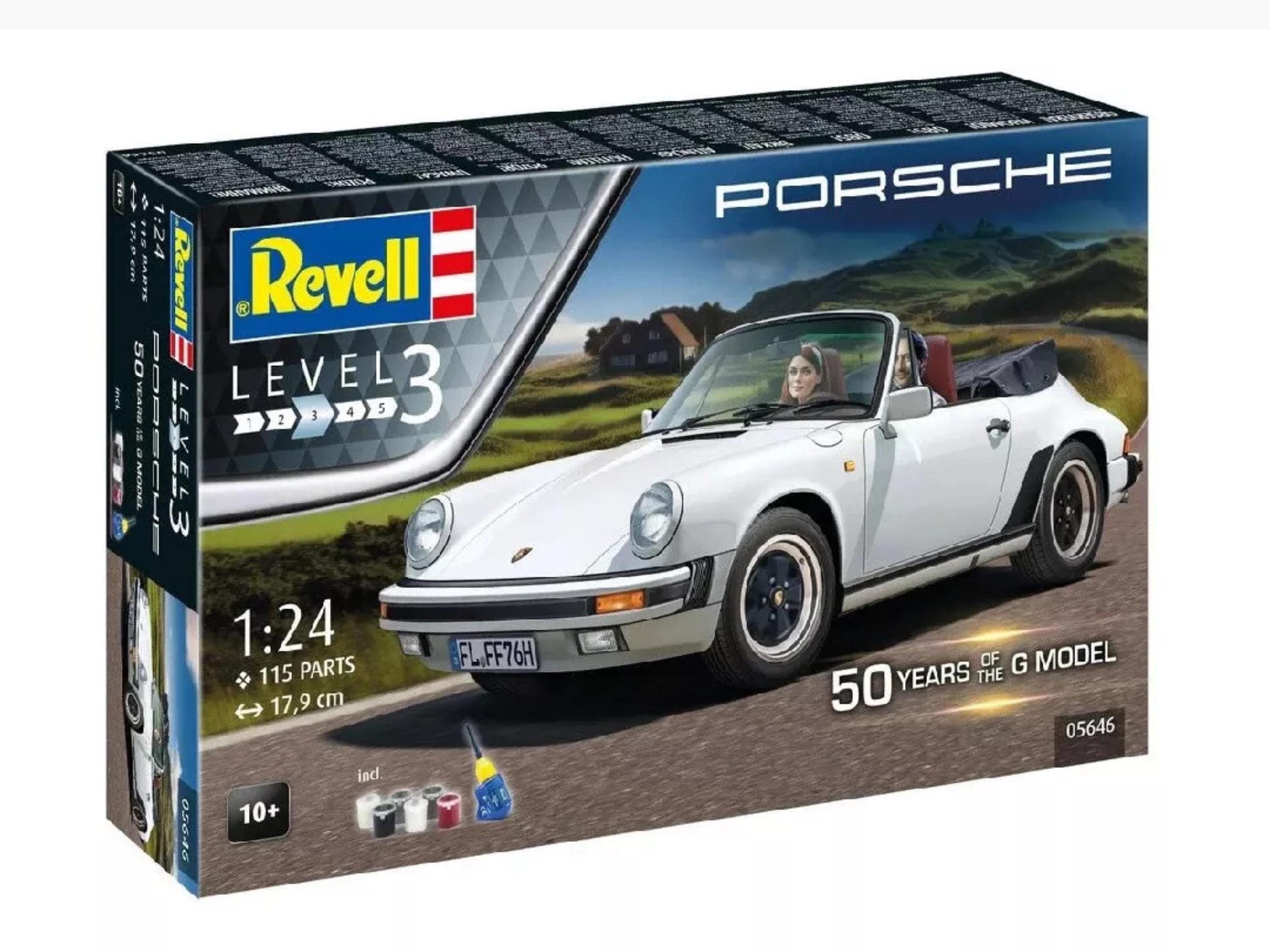 Model Kit Porsche 911 3.2 Cabriolet Special Edition 50 Years