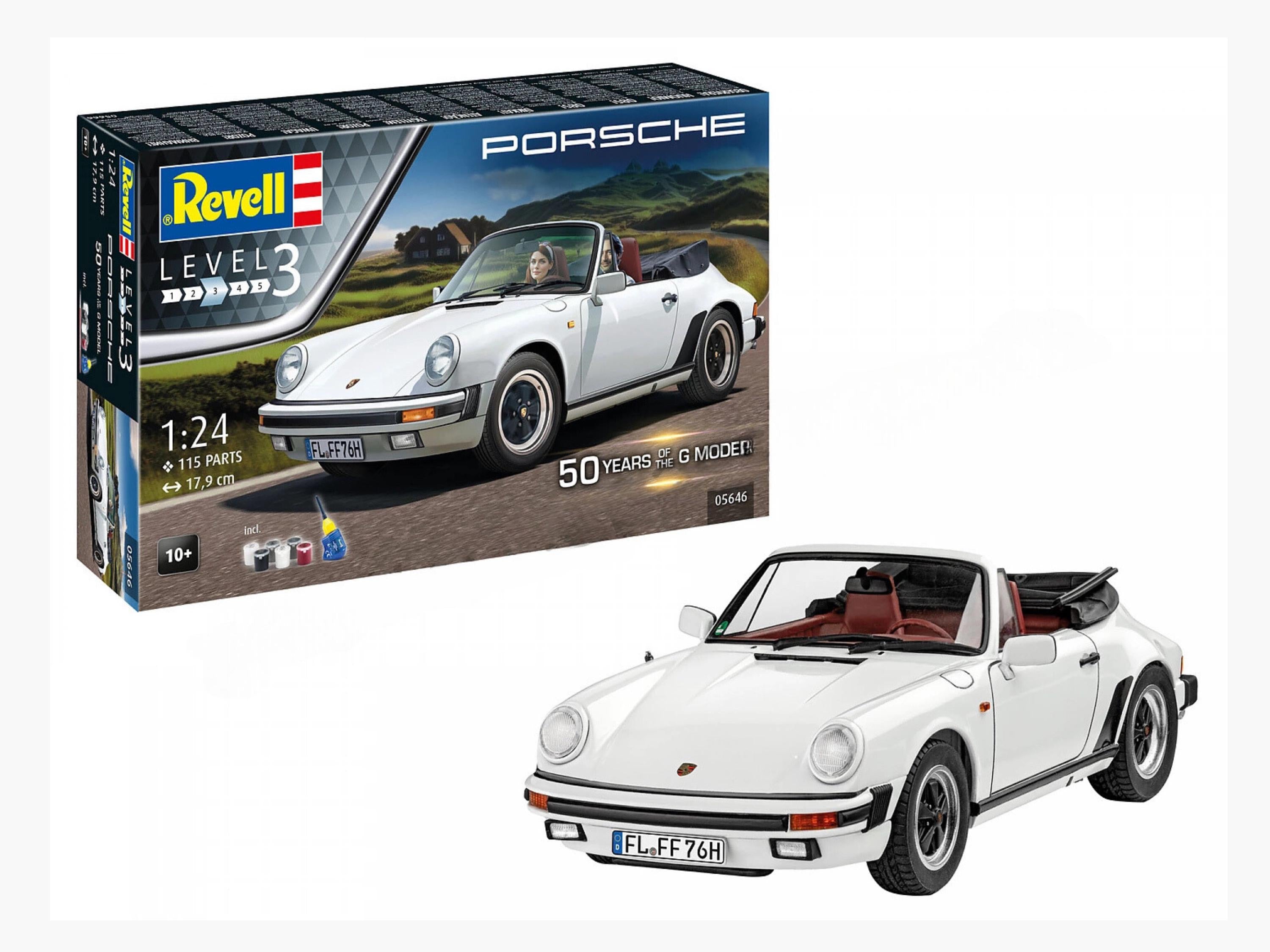 Model Kit Porsche 911 3.2 Cabriolet Special Edition 50 Years