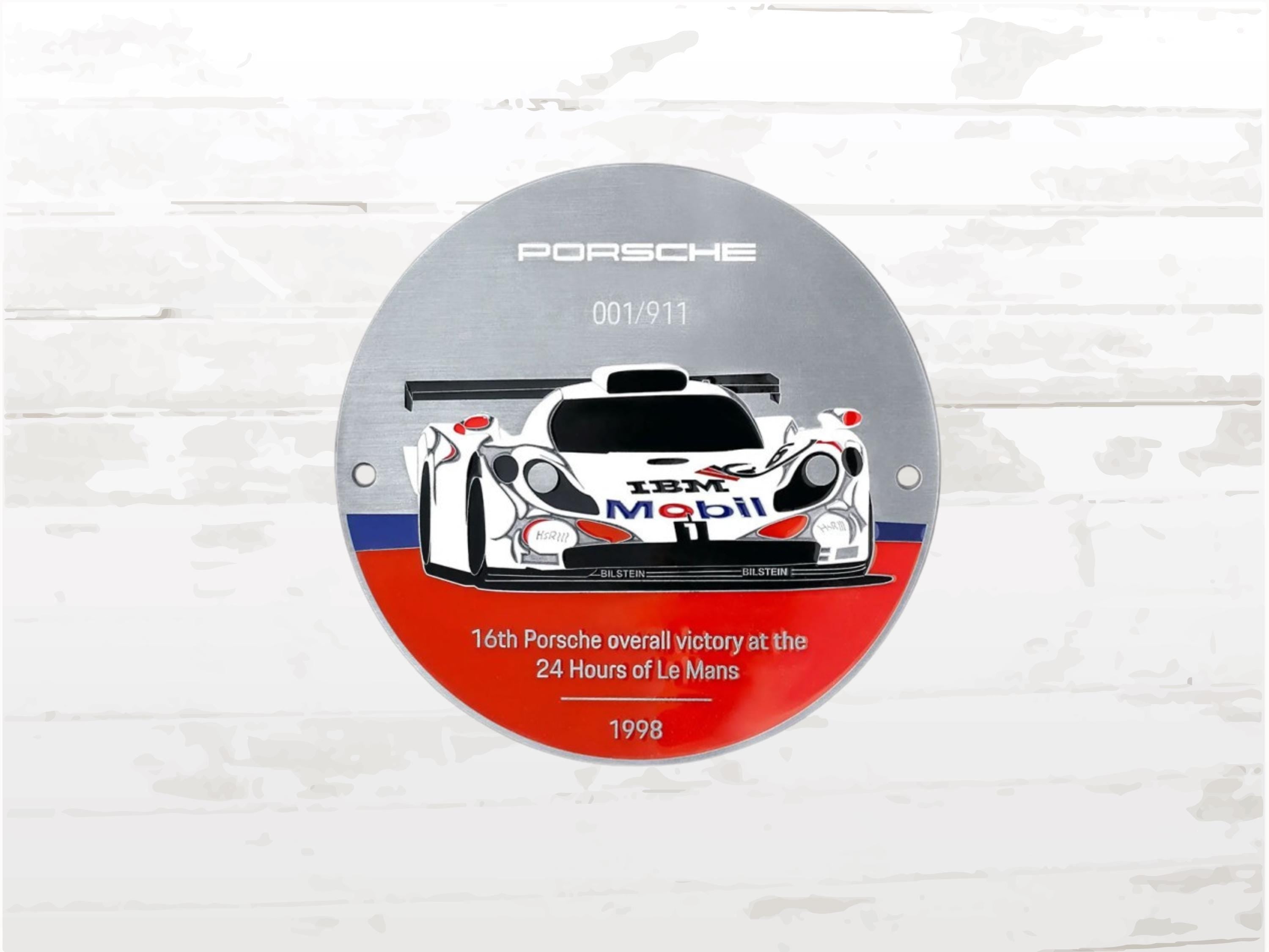 Porsche 911 GT1 Le Mans Winner Grille Badge - Limited Edition