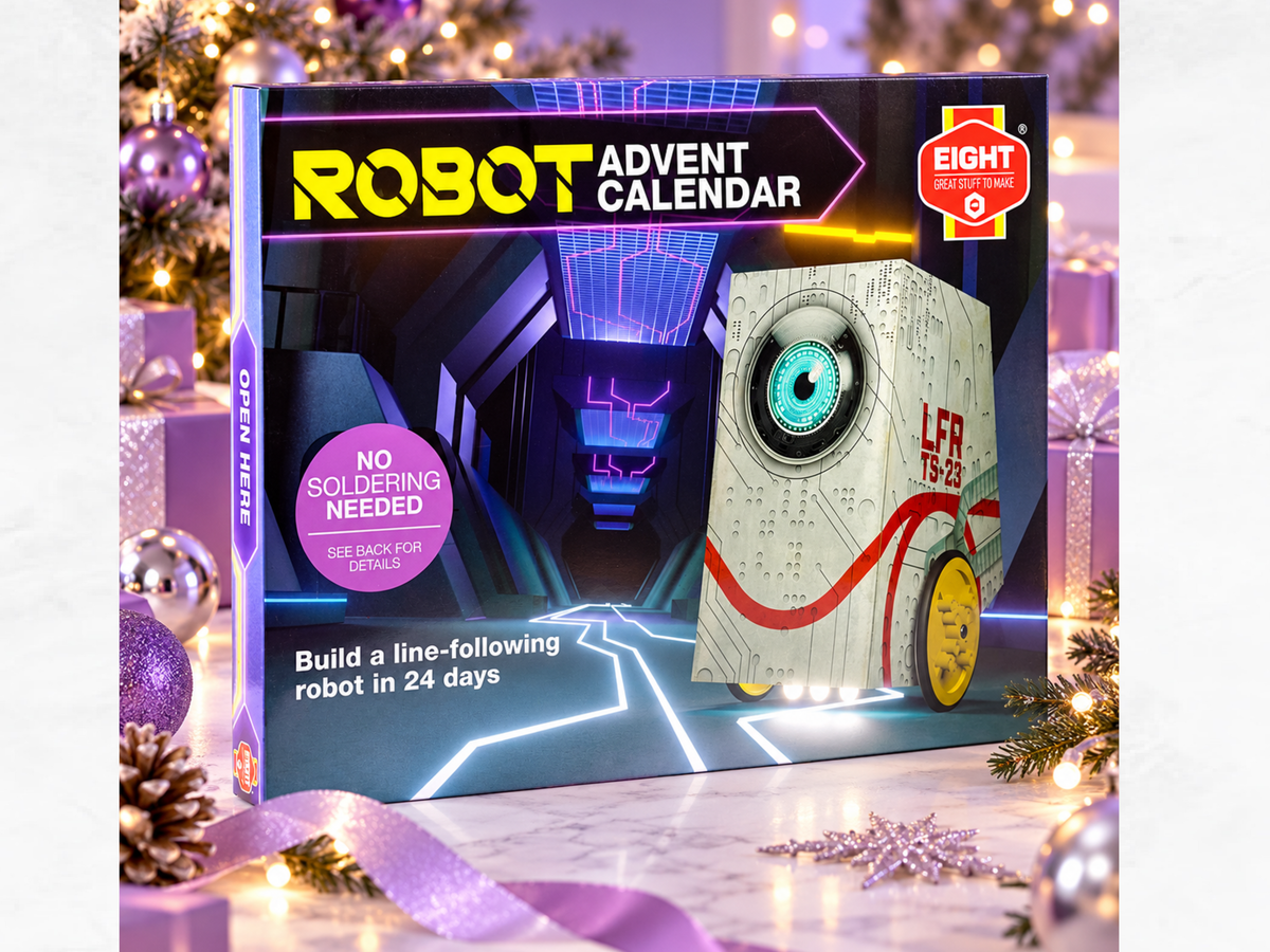 Robot Advent Calendar | Build Your Own Electronics Kit