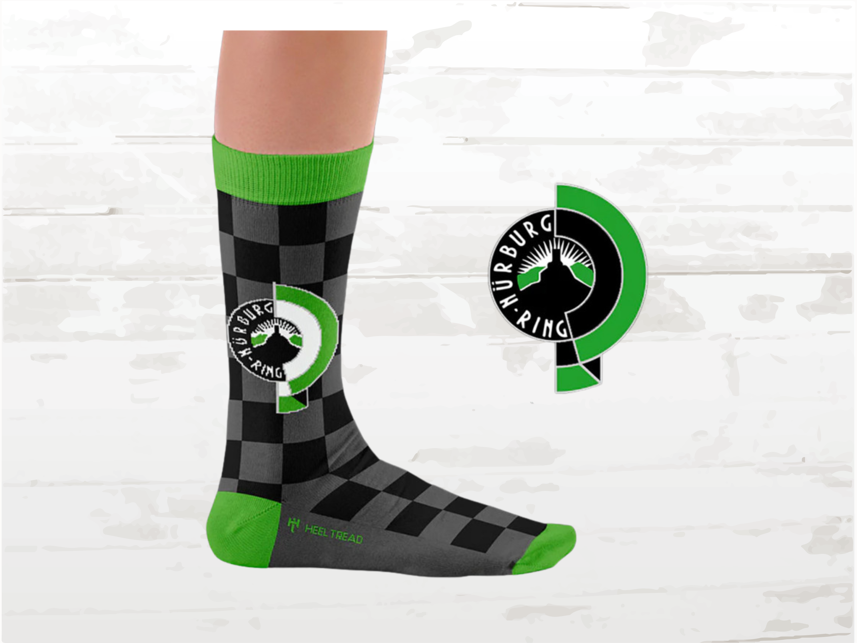 Nürburgring Classic Socks Vintage Crest Logo | Racing Socks