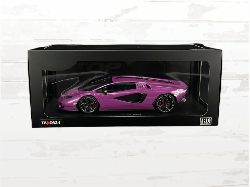 Lamborghini Countach LPI 800-4 2023, Viola 30th Anniversary, 1:18 Scale Model