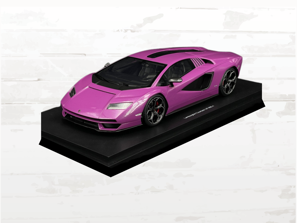Lamborghini Countach LPI 800-4 2023, Viola 30th Anniversary, 1:18 Scale Model